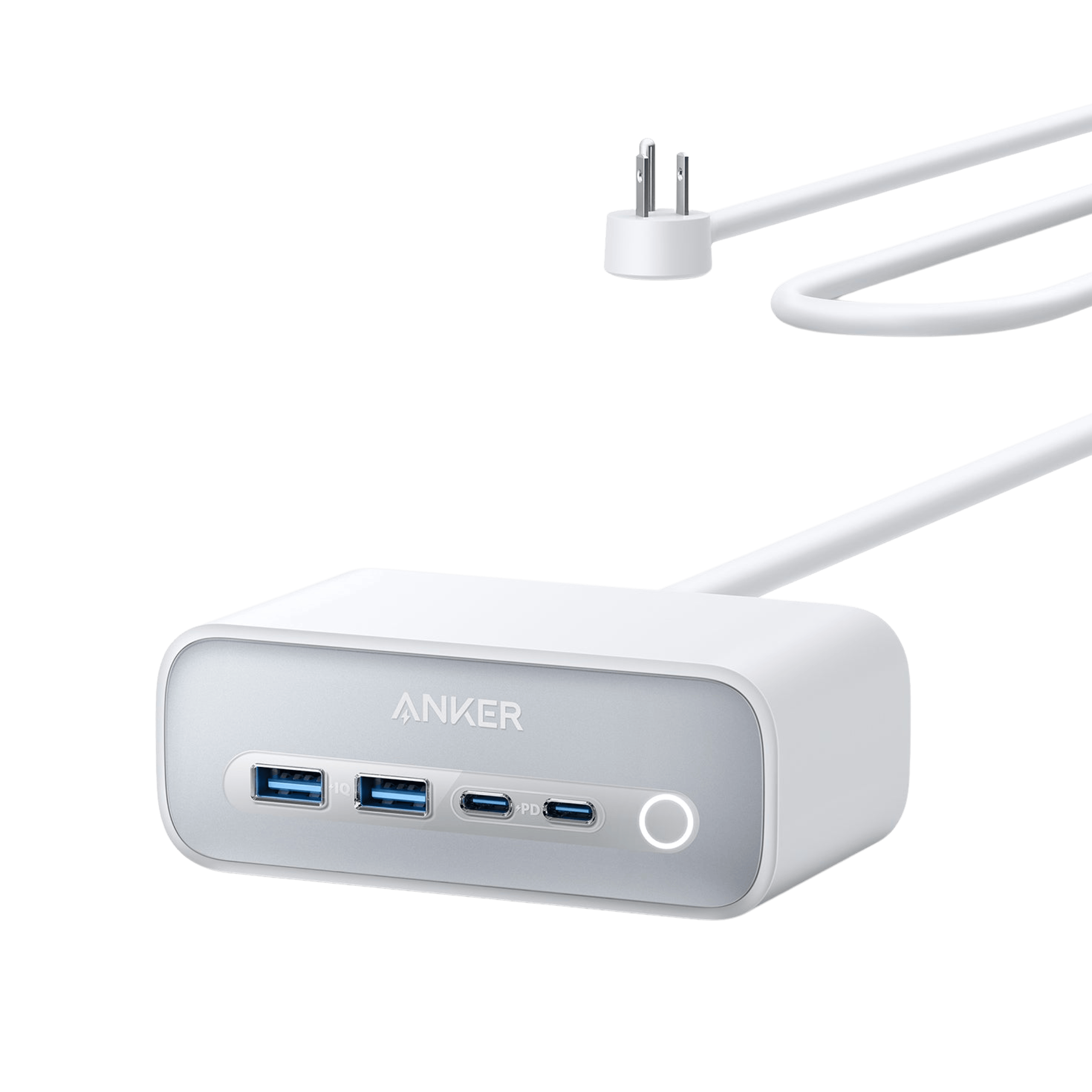 Apos Audio Anker Accessory Anker 525 Charging Station Aurora White