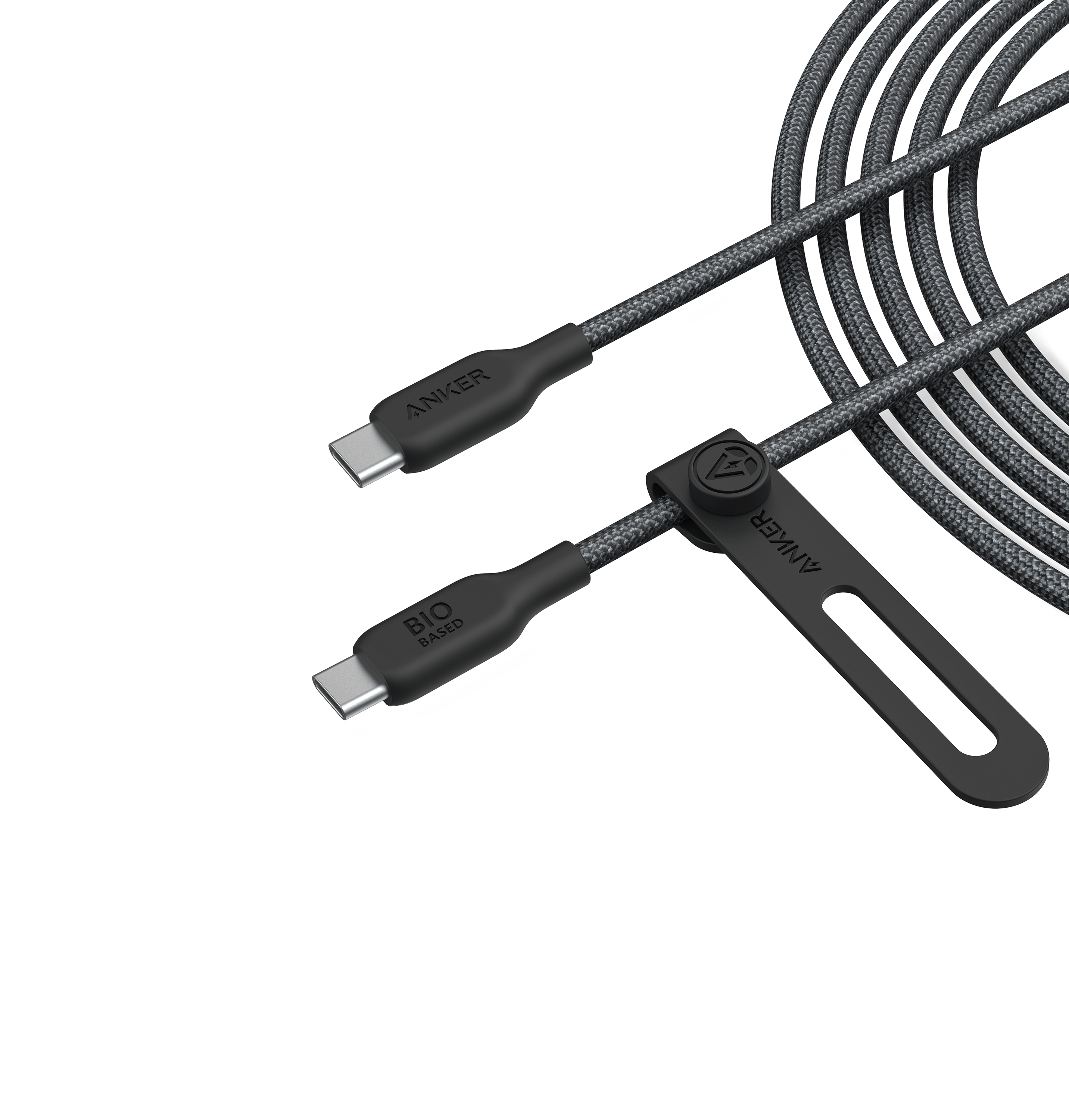 Apos Audio Anker Accessory Anker 543 USB C to USB C Cable (240W, 10 ft) Black / 10ft