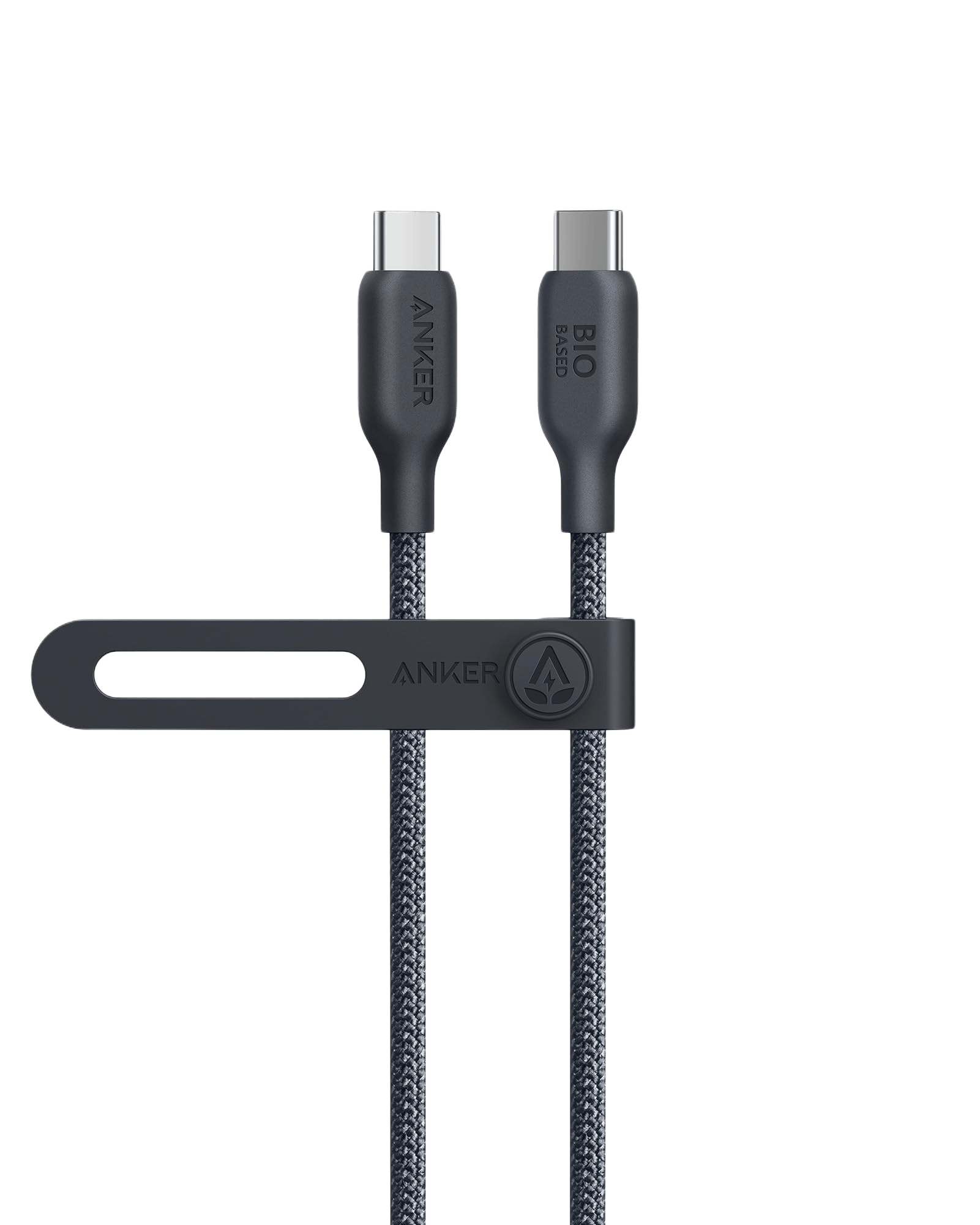 Apos Audio Anker Accessory Anker 543 USB-C to USB-C Cable (Bio-Braided) 3 ft / Black