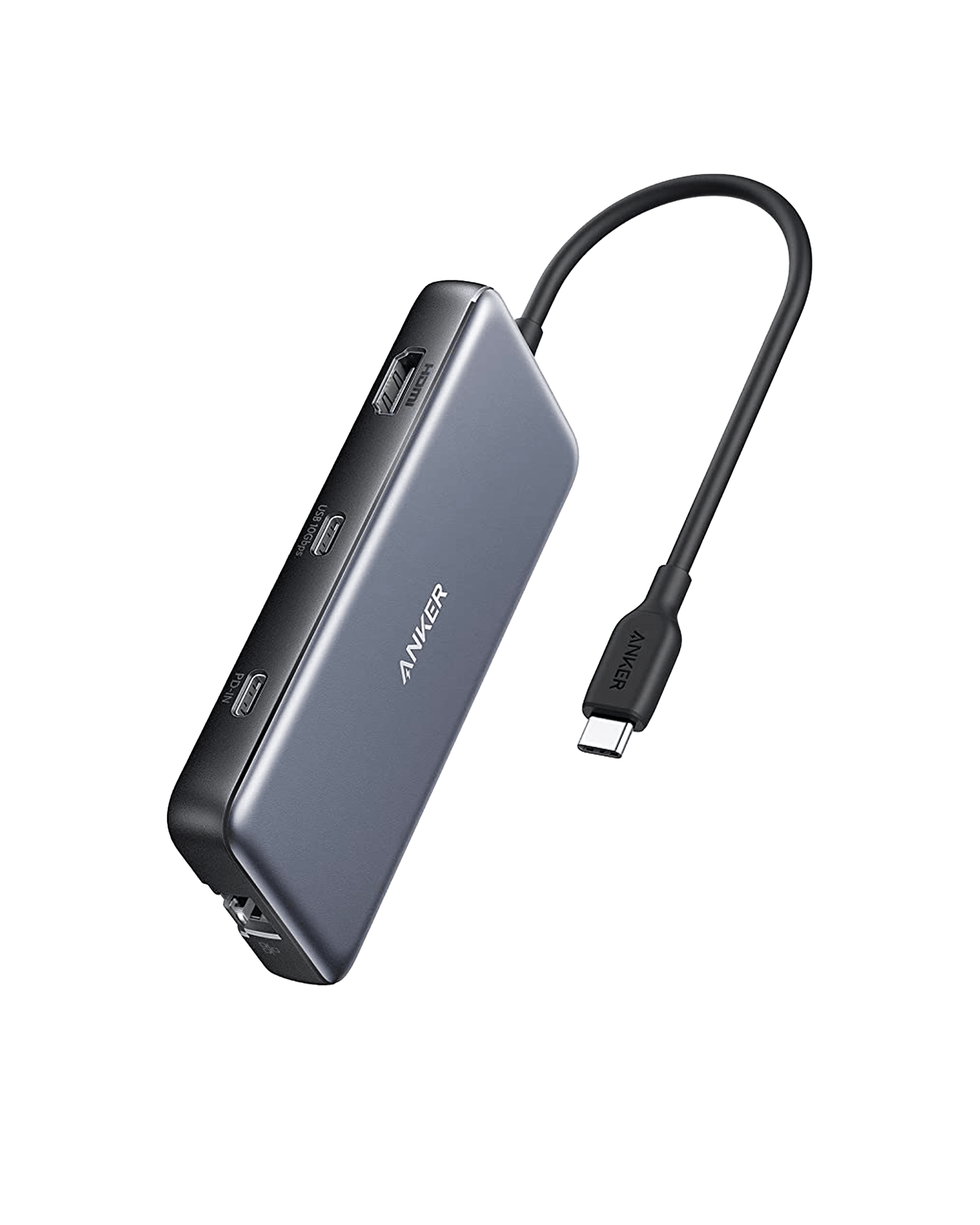 Apos Audio Anker Accessory Anker 555 USB-C Hub (8-in-1) Black