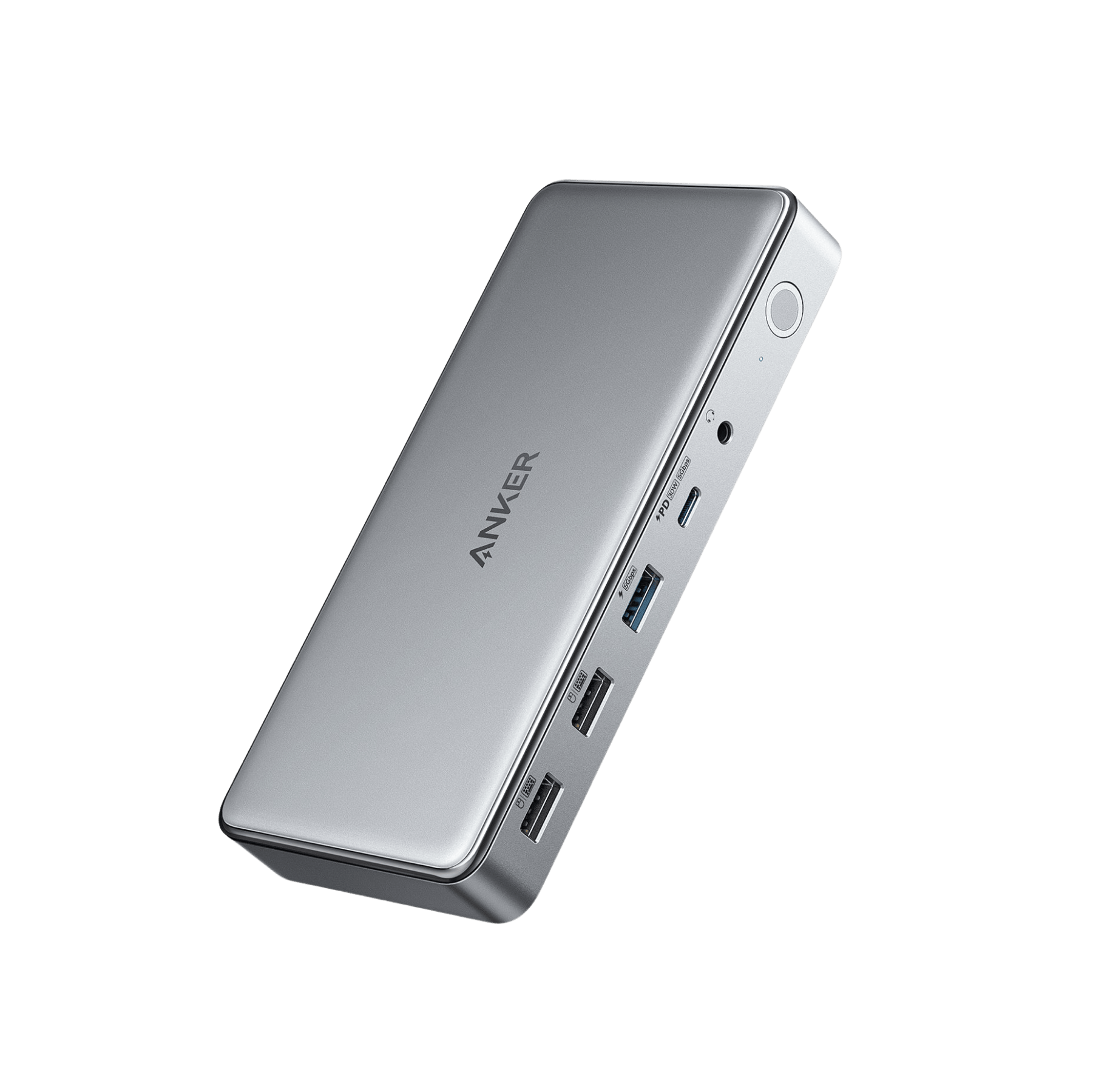 Apos Audio Anker Accessory Anker 563 USB-C Docking Station (10-in-1) Grey