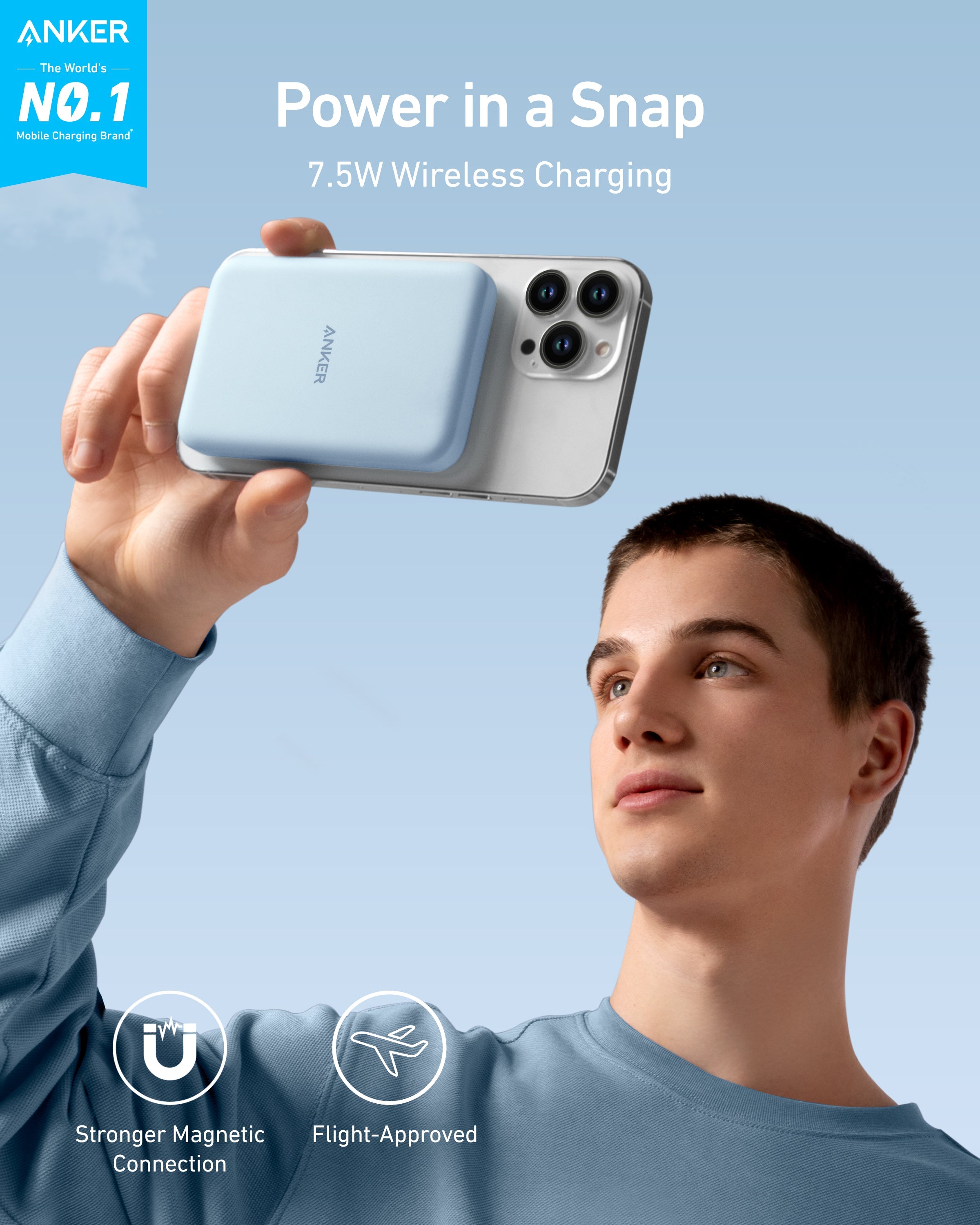 Apos Audio Anker Accessory Anker 621 Magnetic Battery (MagGo)