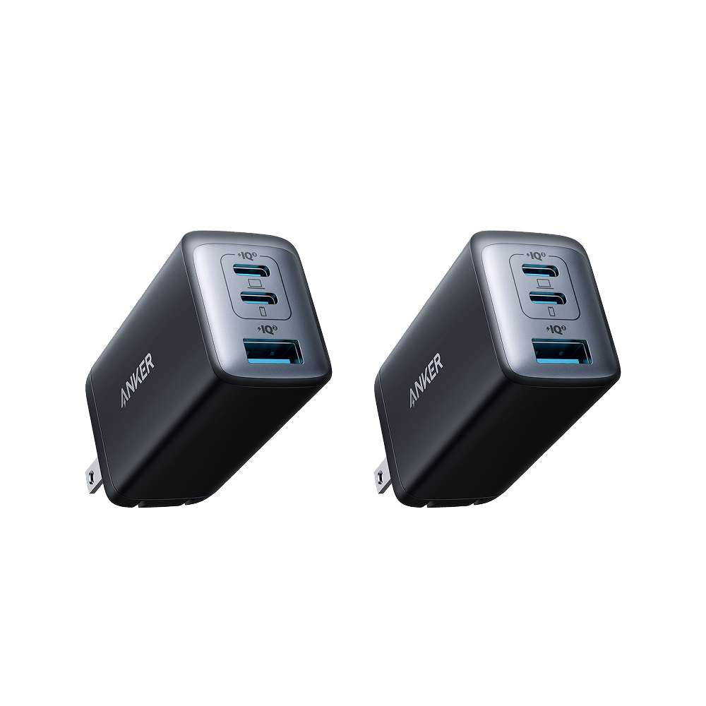 Apos Audio Anker Accessory Anker 735 Charger (Nano II 65W) (2-Pack) Black