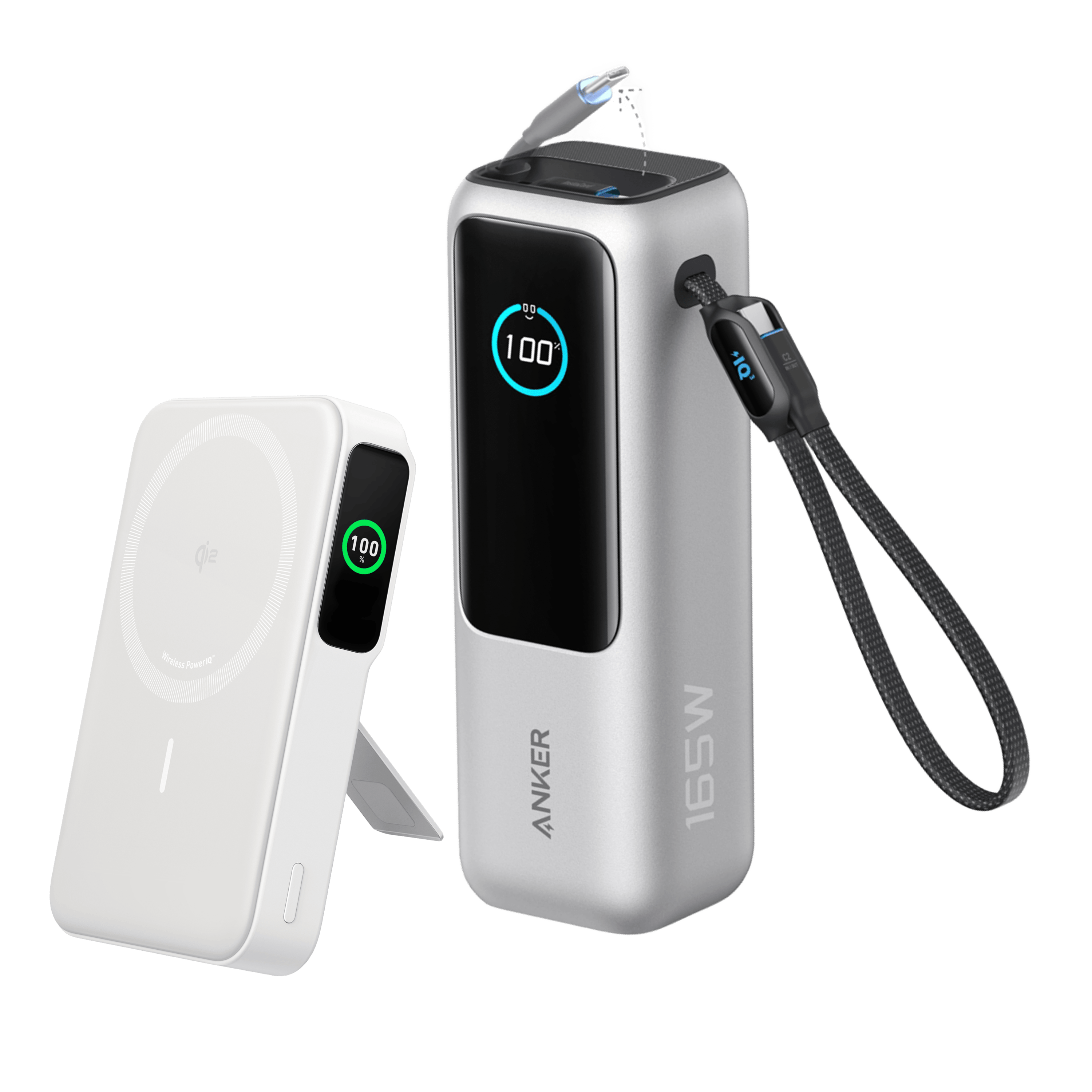Apos Audio Anker Accessory Anker MagGo Power Bank (10K) Shell White / 10K Power Bank + 25K Power Bank