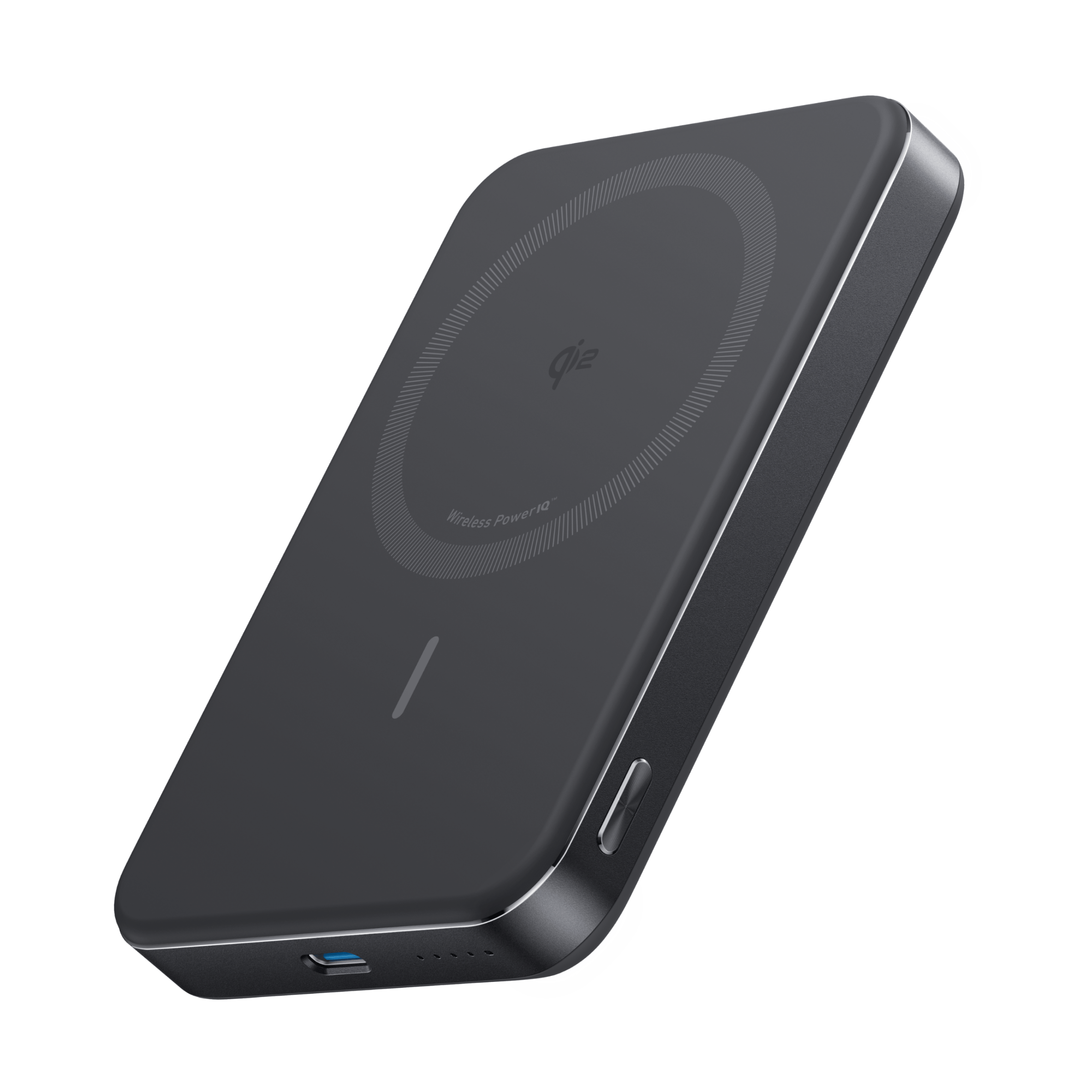 Apos Audio Anker Accessory Anker MagGo Power Bank (10K, Slim) Black Stone