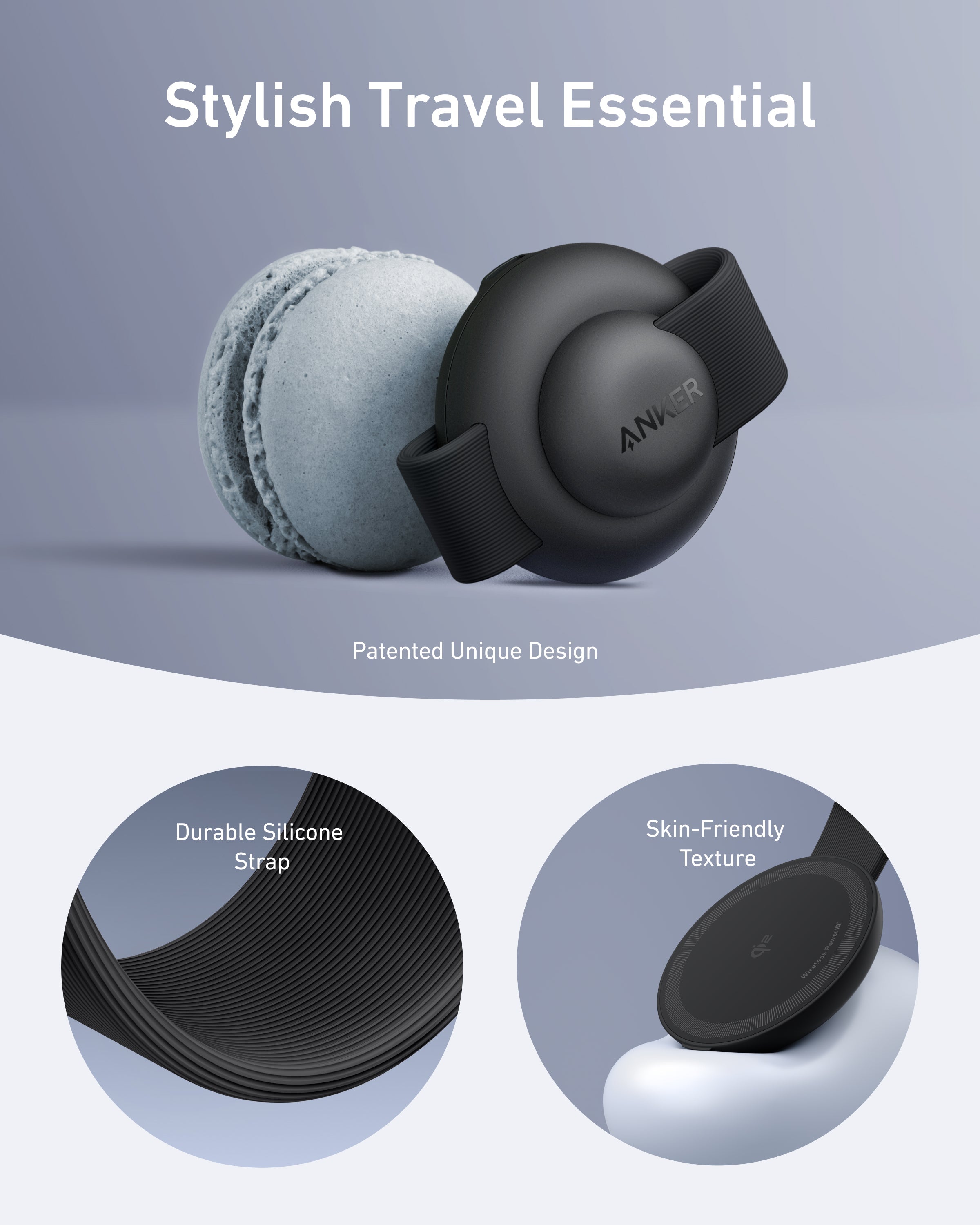 Apos Audio Anker Accessory Anker MagGo Wireless Charging Station (3-in-1, Foldable Pad)