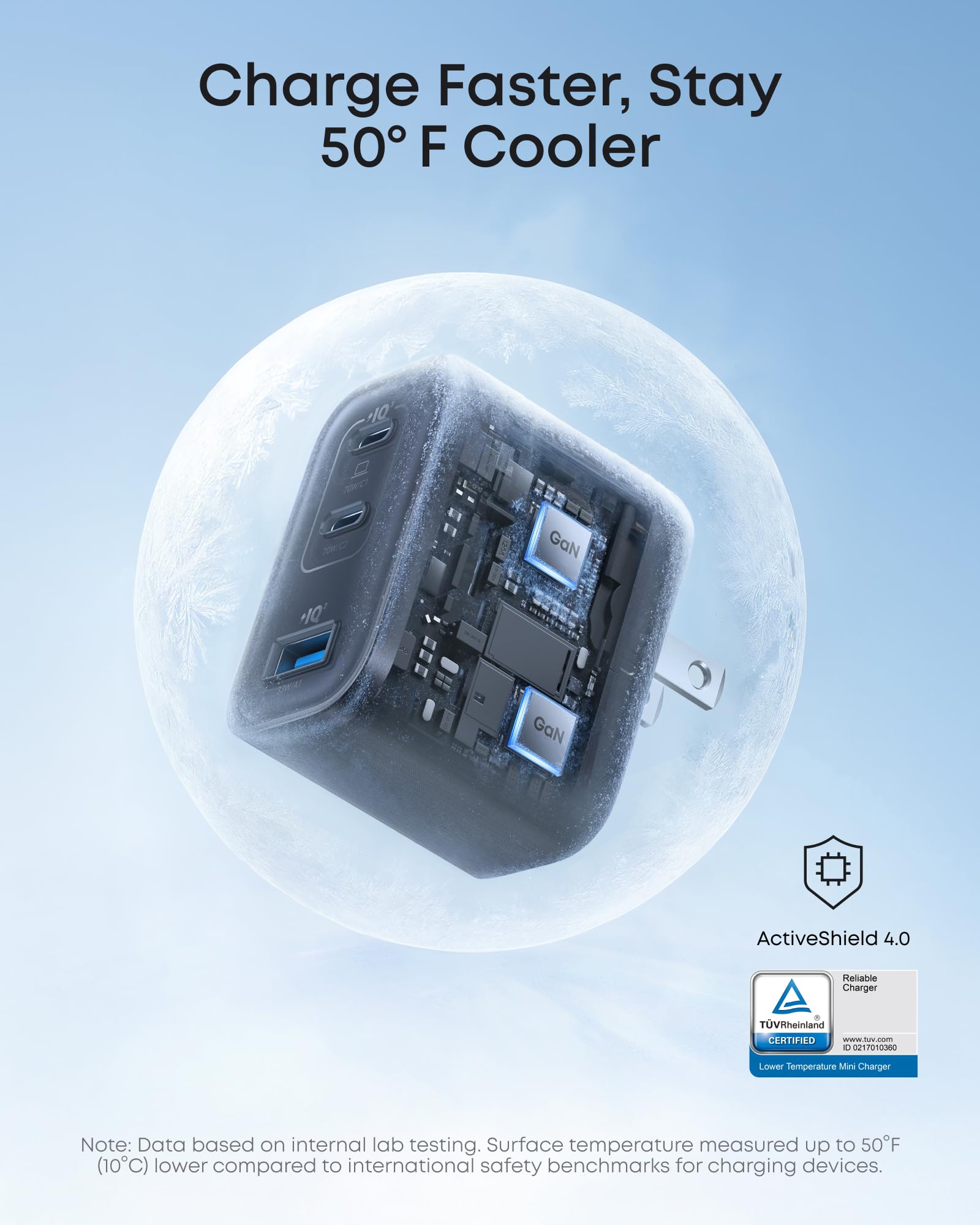 Apos Audio Anker Accessory Anker Nano Charger (70W, 3 Ports)