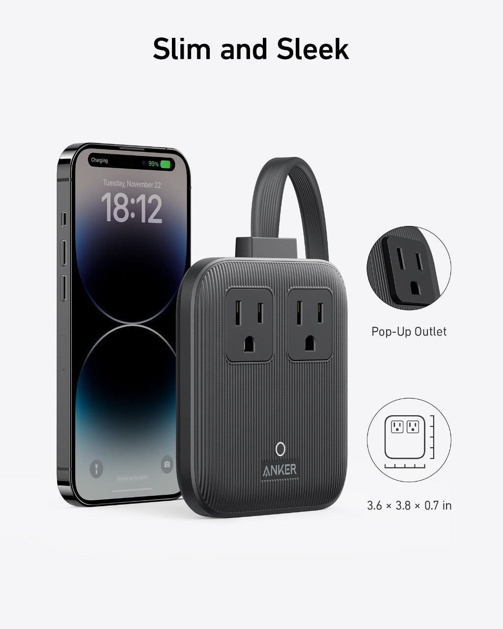 Apos Audio Anker Accessory Anker Nano Charging Station (6-in-1, 67W)