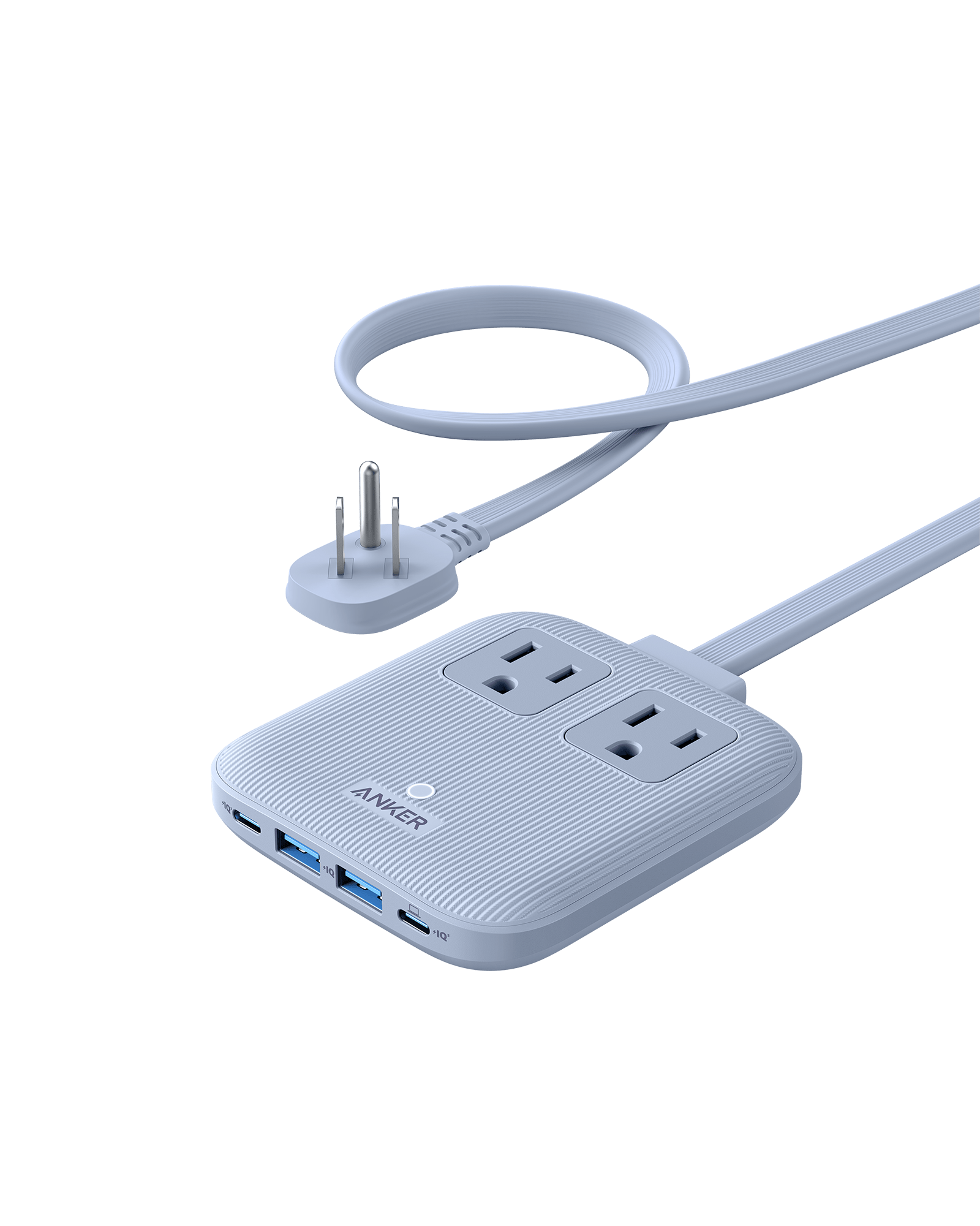 Apos Audio Anker Accessory Anker Nano Charging Station (6-in-1, 67W) Ice Lake Blue