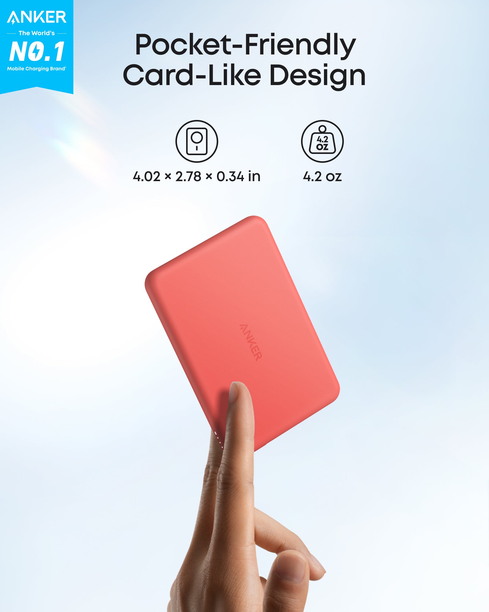 Apos Audio Anker Accessory Anker Nano Power Bank (5K, MagGo, Slim)