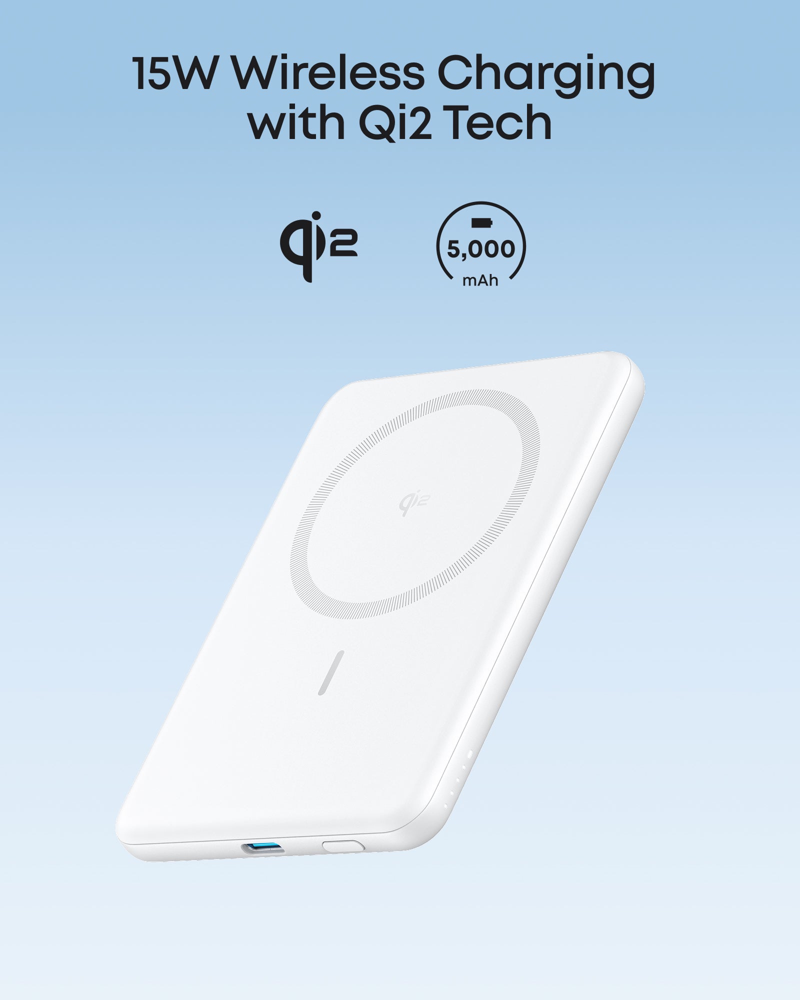 Apos Audio Anker Accessory Anker Nano Power Bank (5K, MagGo, Slim)