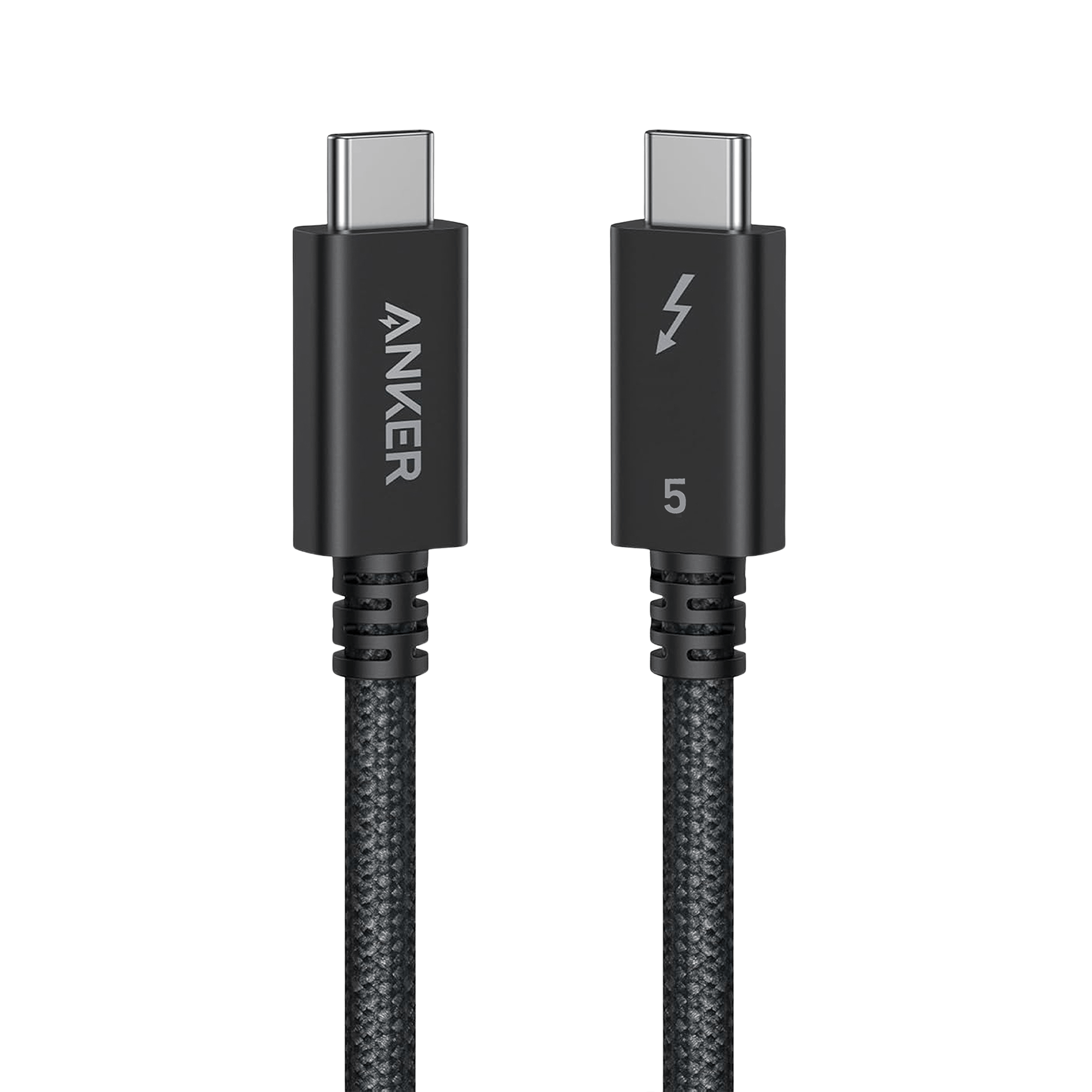 Apos Audio Anker Accessory Anker Prime Thunderbolt 5 Cable (3.3 ft/1.7 ft, 80Gbps, 240W) 3.3 ft / Black