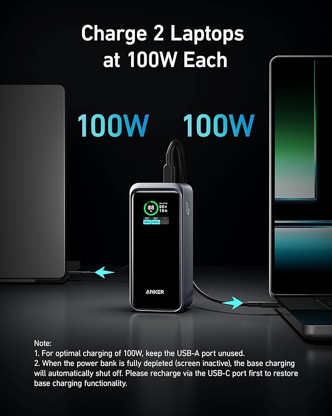 Apos Audio Anker charging only Anker Prime Power Bank (20K, 200W)