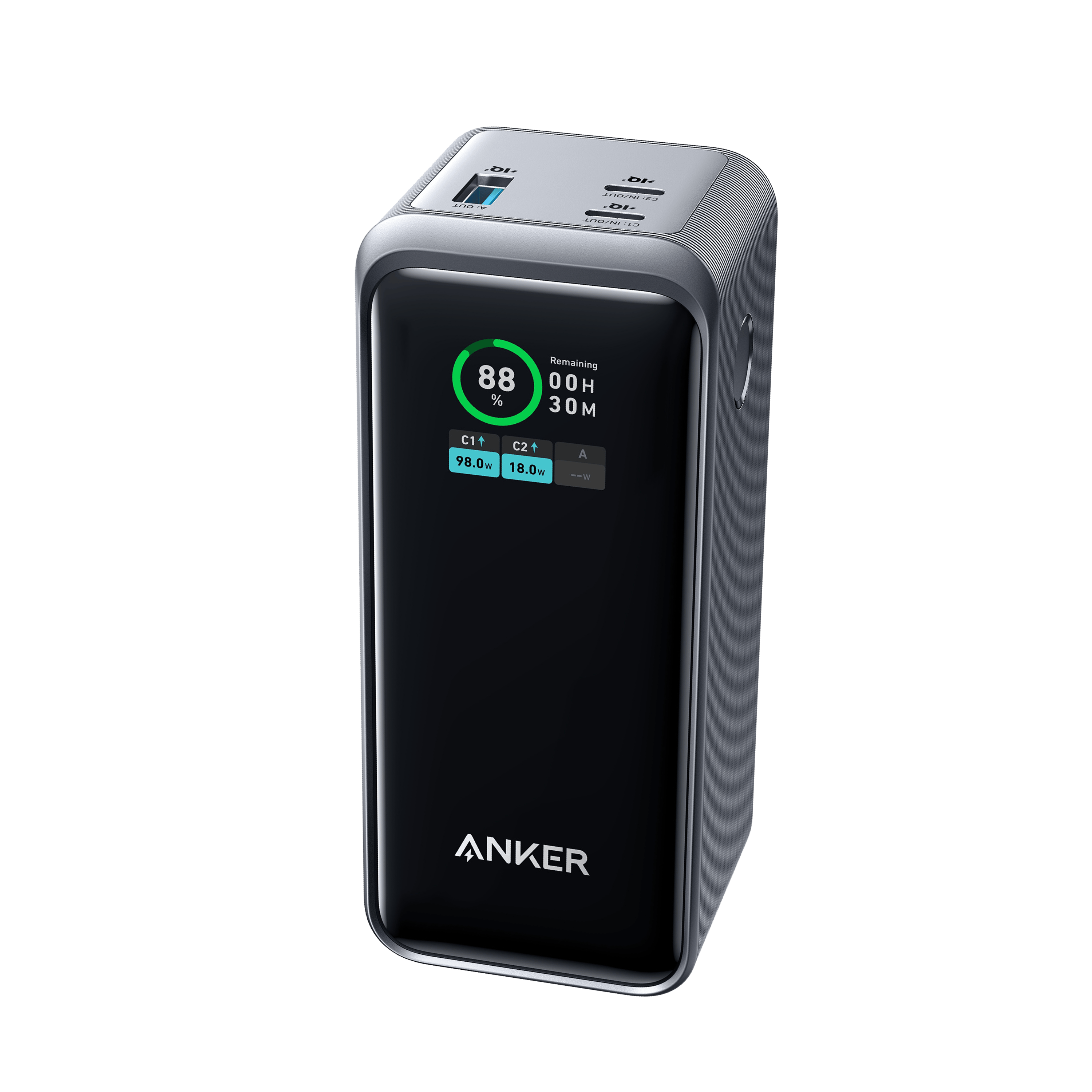 Apos Audio Anker charging only Anker Prime Power Bank (20K, 200W) Black