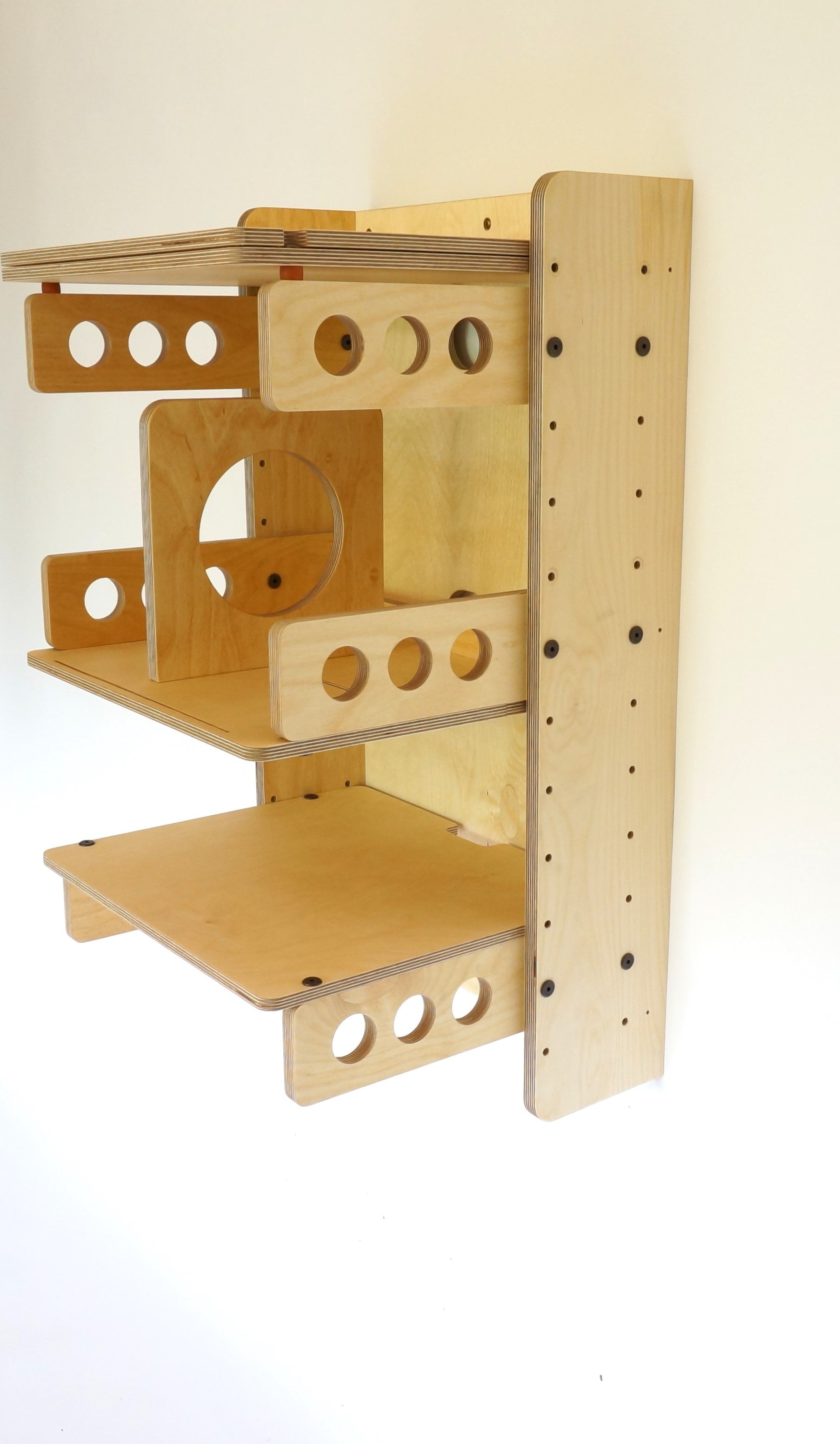 Apos Audio Apos Accessory Apos x MattyBlue Wall-mounted Audio Rack