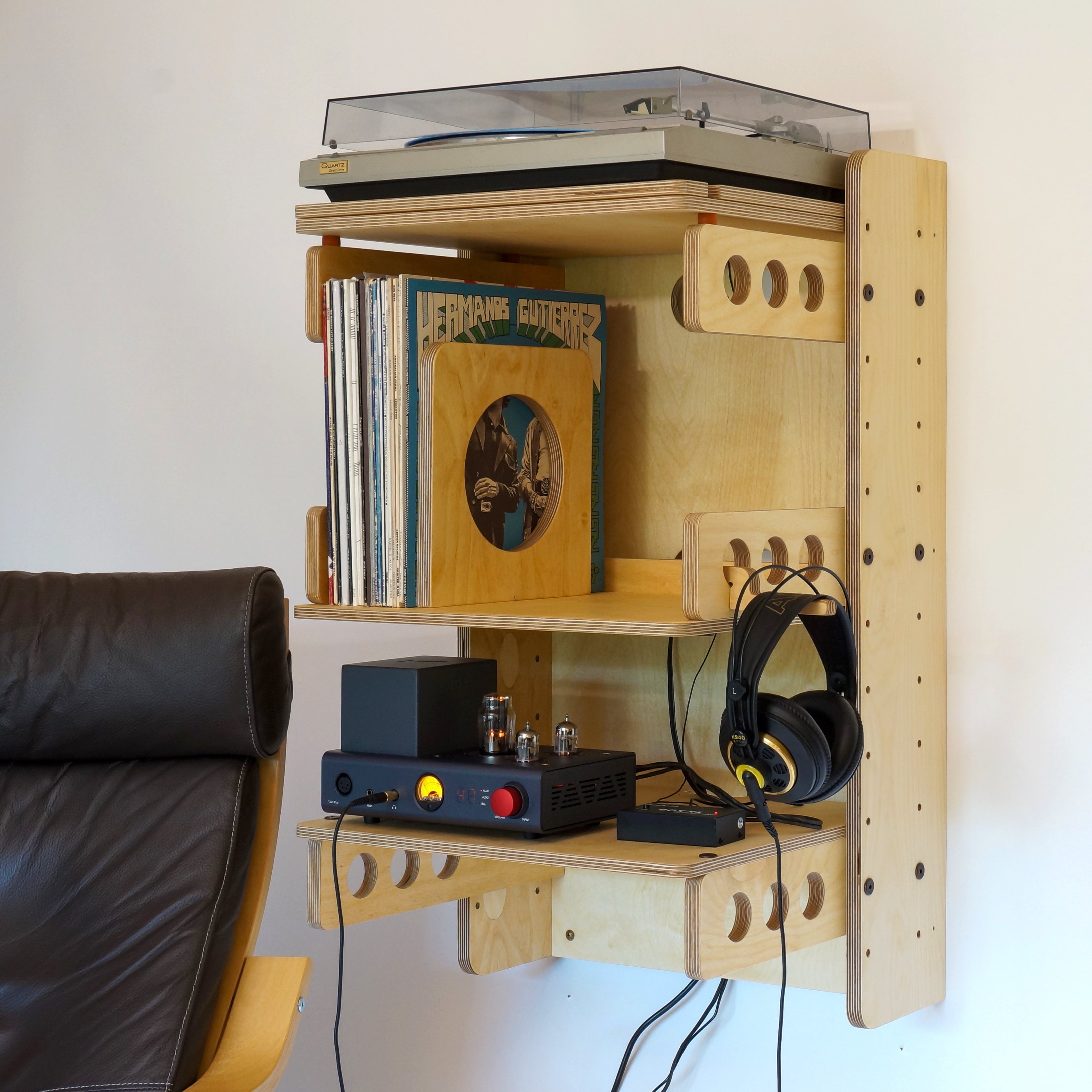 Apos Audio Apos Accessory Apos x MattyBlue Wall-mounted Audio Rack