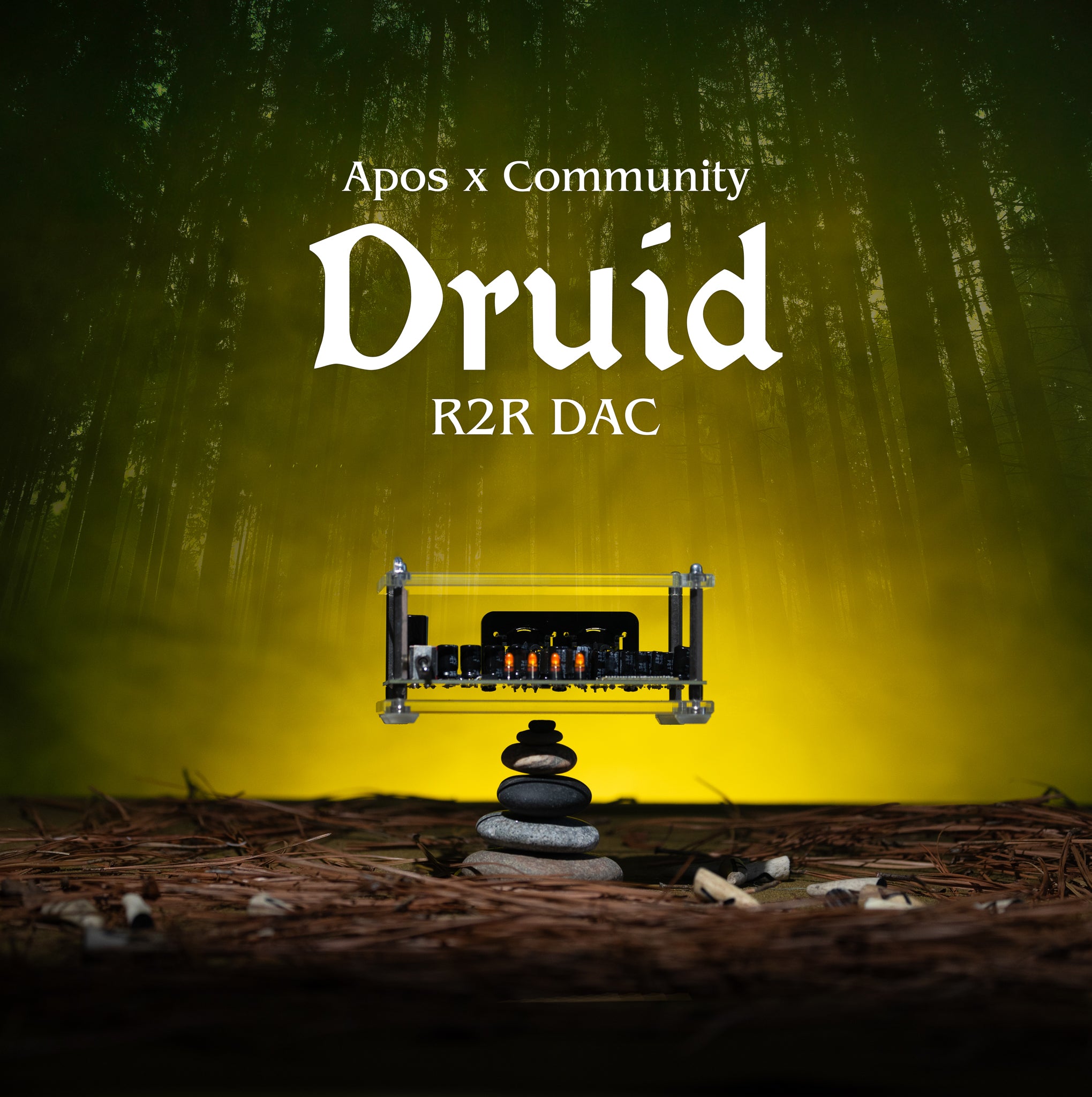 Apos Audio Apos DAC (Digital-to-Analog Converter) Apos x Community Druid R2R DAC