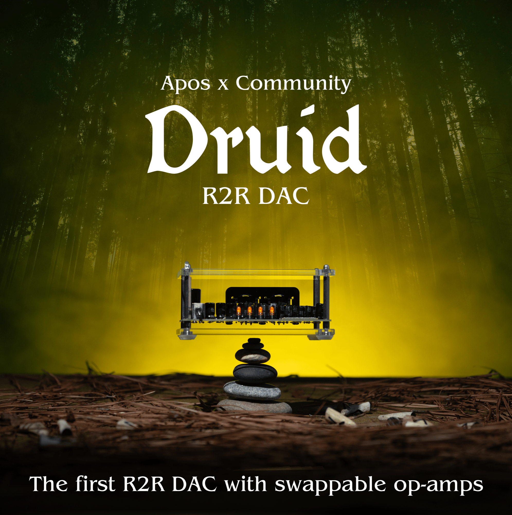 Apos Audio Apos DAC (Digital-to-Analog Converter) Apos x Community Druid R2R DAC