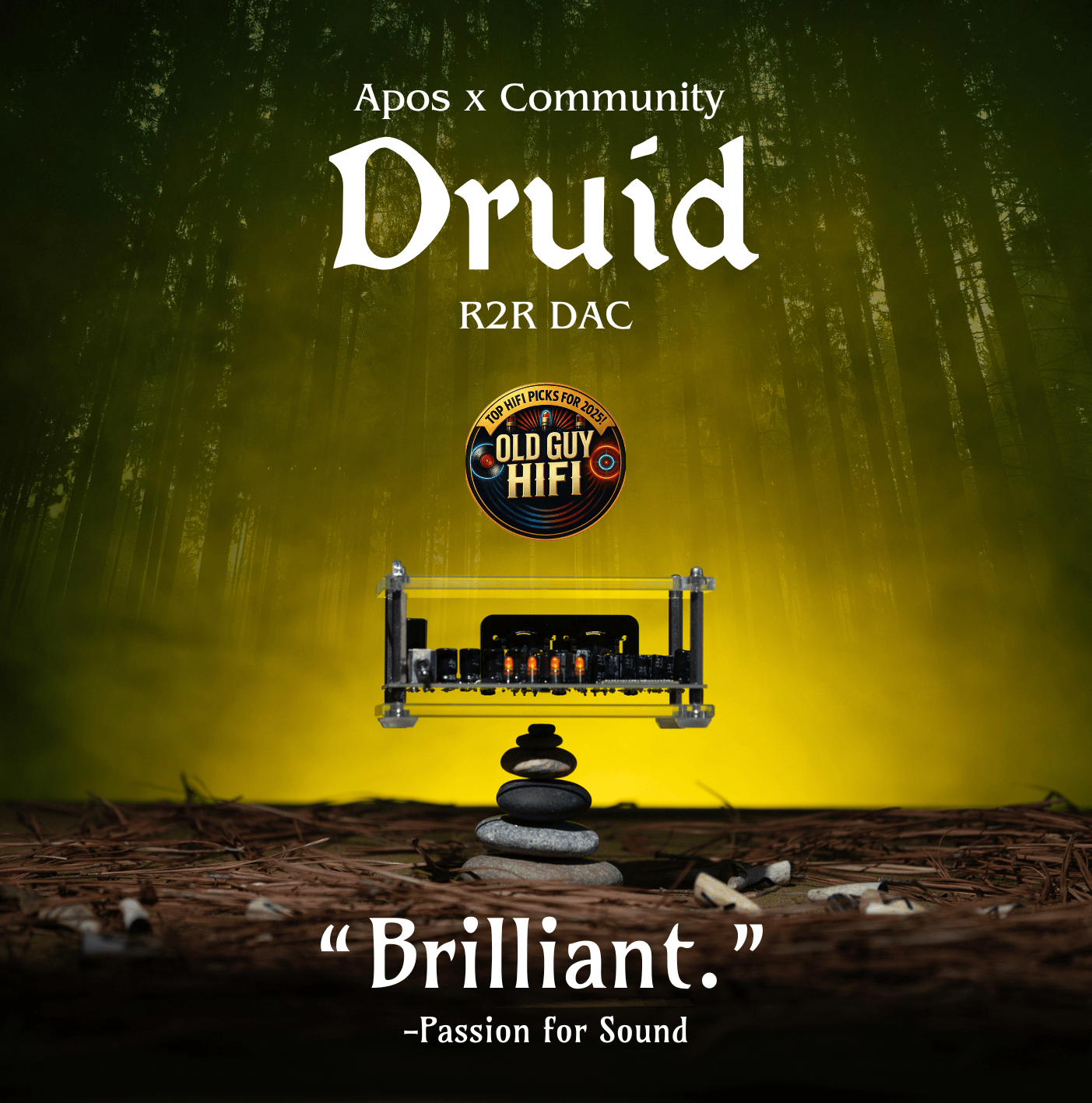 Apos x Community Druid R2R DAC
