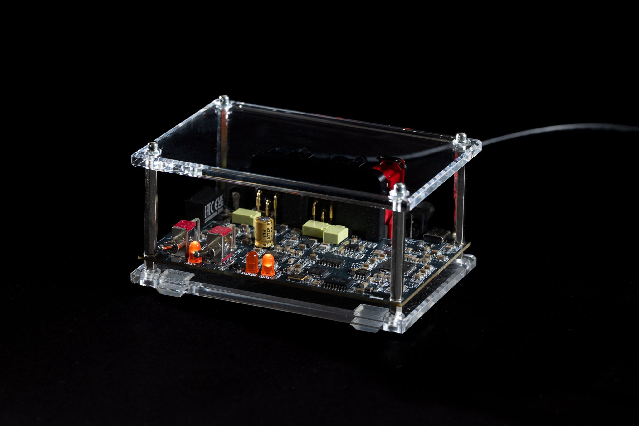 Apos Audio Apos DAC (Digital-to-Analog Converter) Apos x Geshelli Merlin AKM Desktop DAC