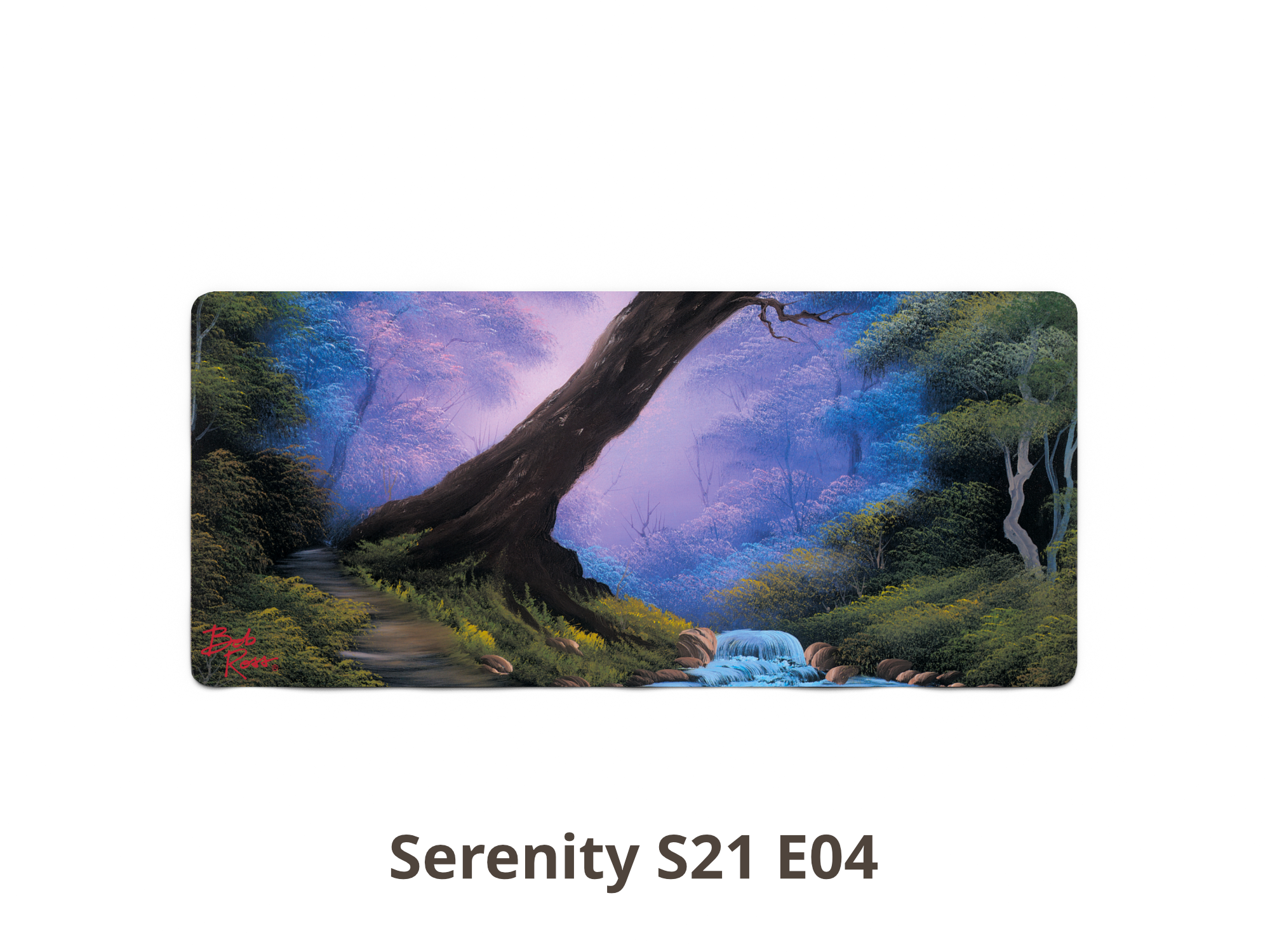 Apos Audio Apos Deskmats Bob Ross Deskmat Serenity - S21 E04