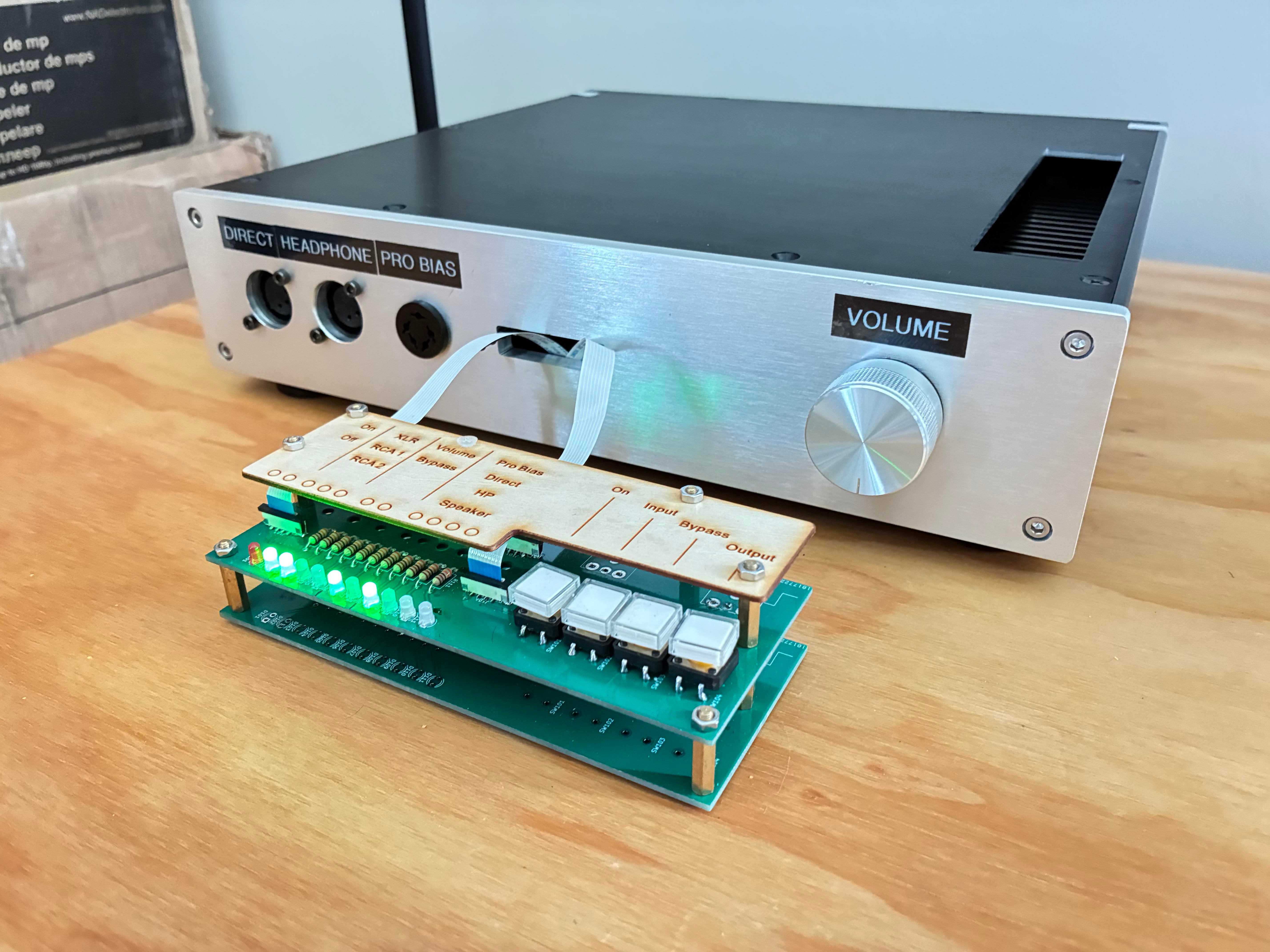 Apos Audio Apos Headphone Amp Apos x ES Lab Integrated Amplifier