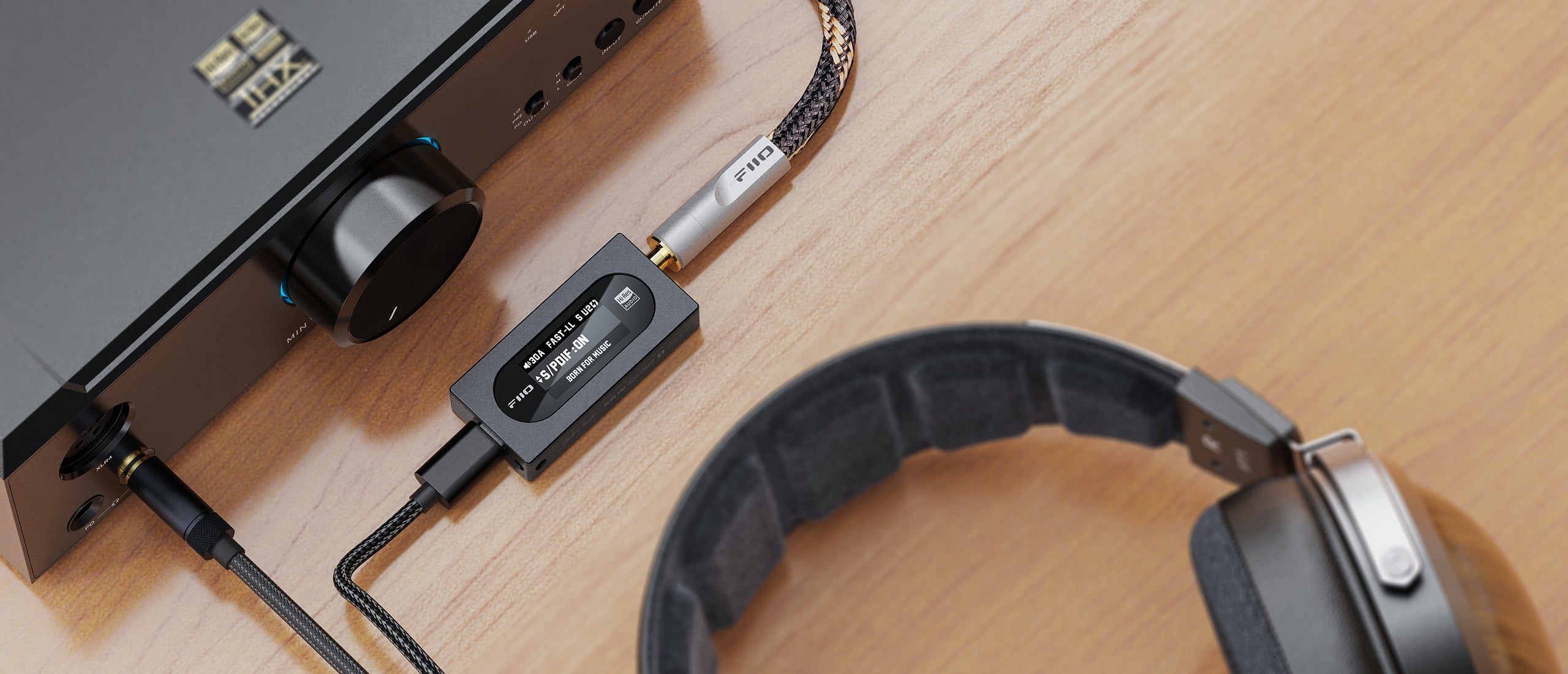 Apos Audio Apos Headphone DAC/Amp FiiO KA15 DAC and Headphone Amplifier