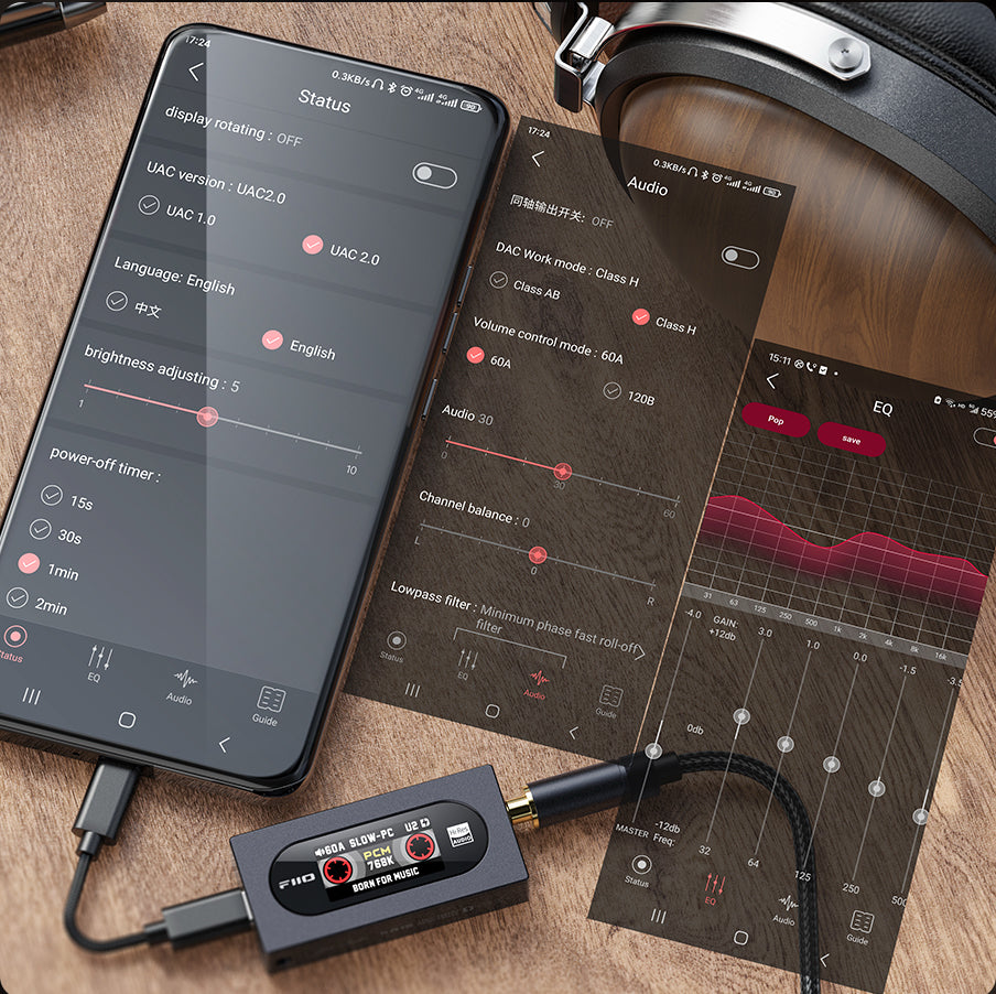 Apos Audio Apos Headphone DAC/Amp FiiO KA15 DAC and Headphone Amplifier