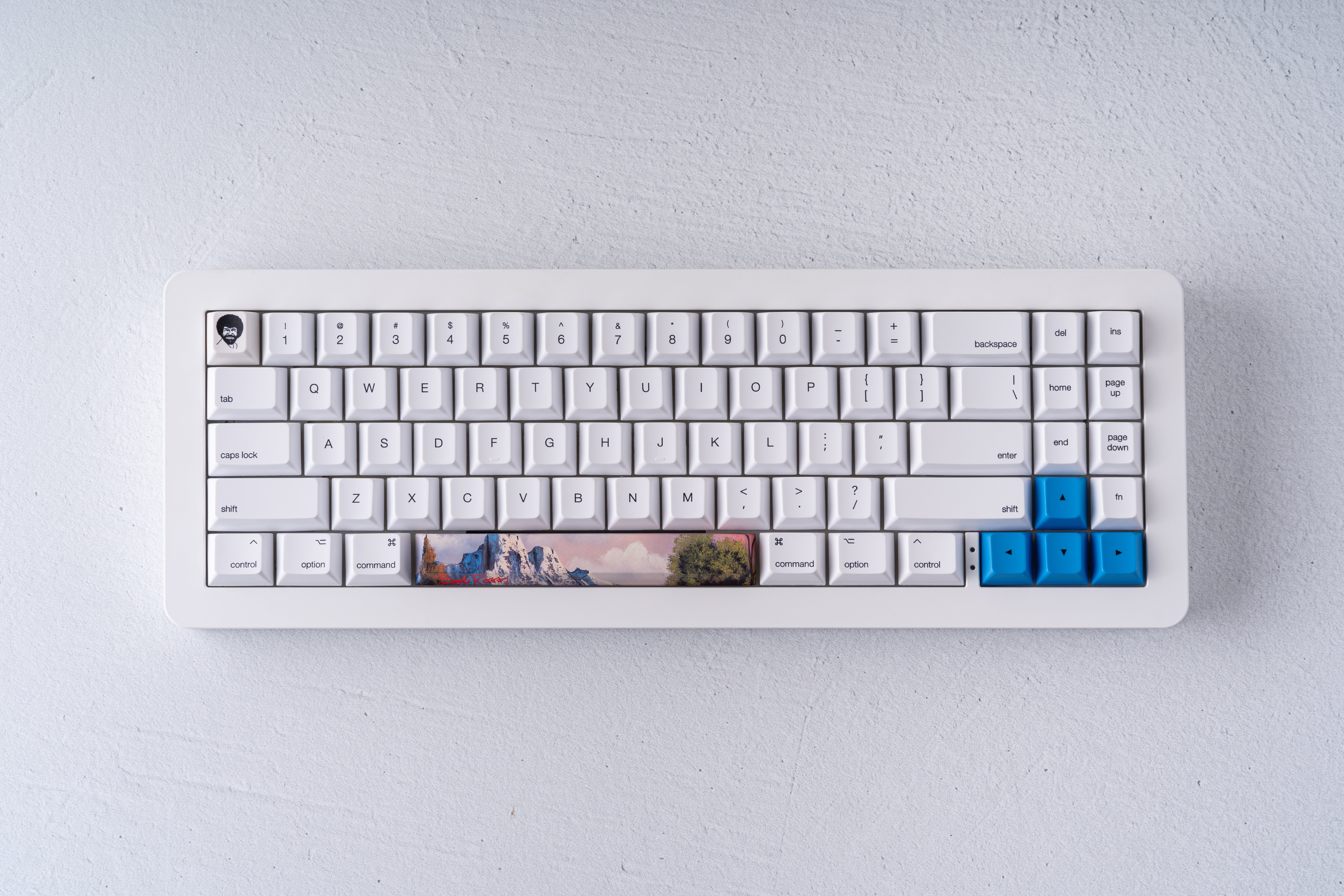 Apos Audio Apos Keycaps Bob Ross Panoramic Scenic Keycaps