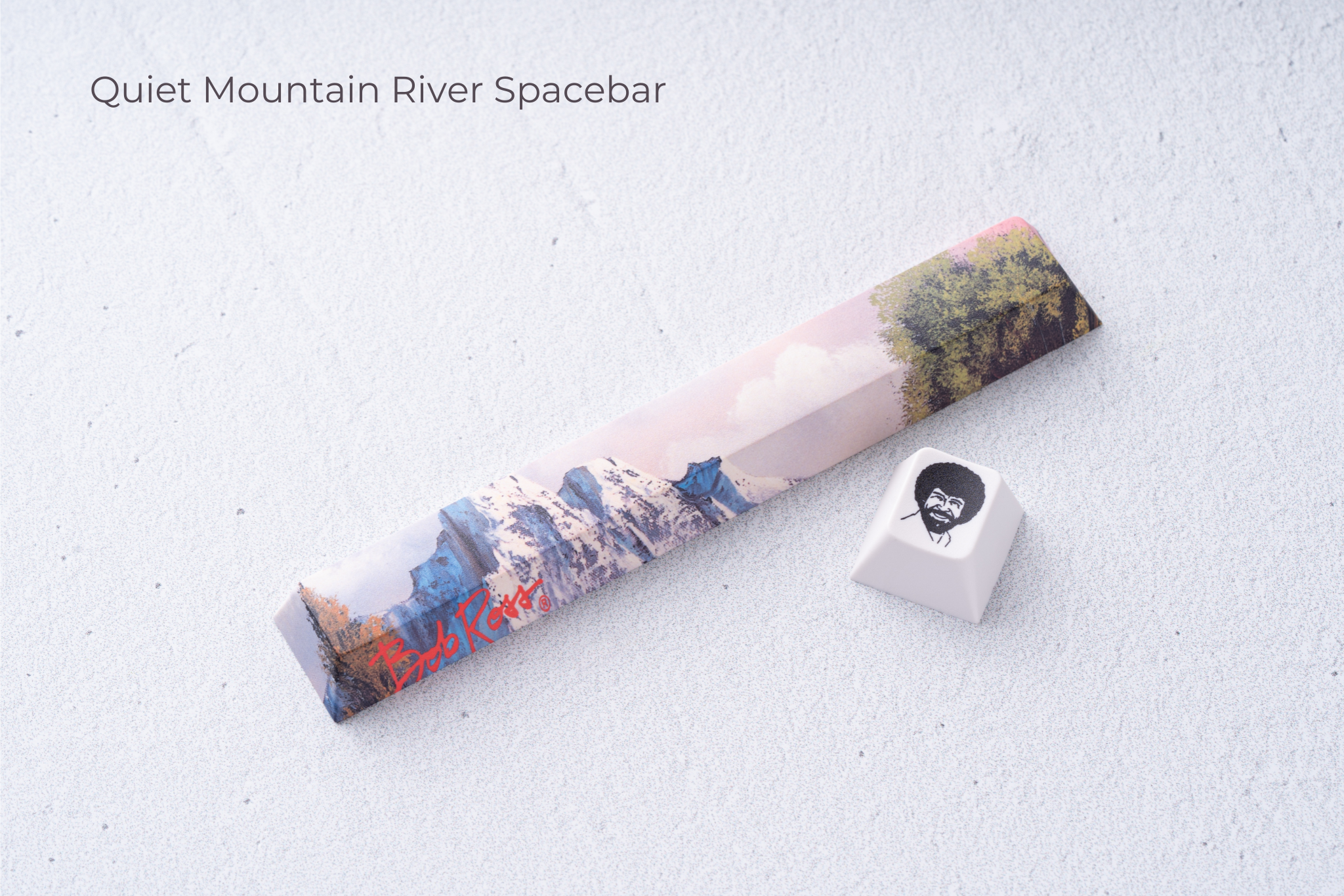Apos Audio Apos Keycaps Bob Ross Panoramic Scenic Keycaps