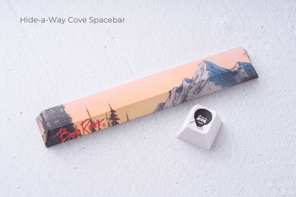 Apos Audio Apos Keycaps Bob Ross Panoramic Scenic Keycaps
