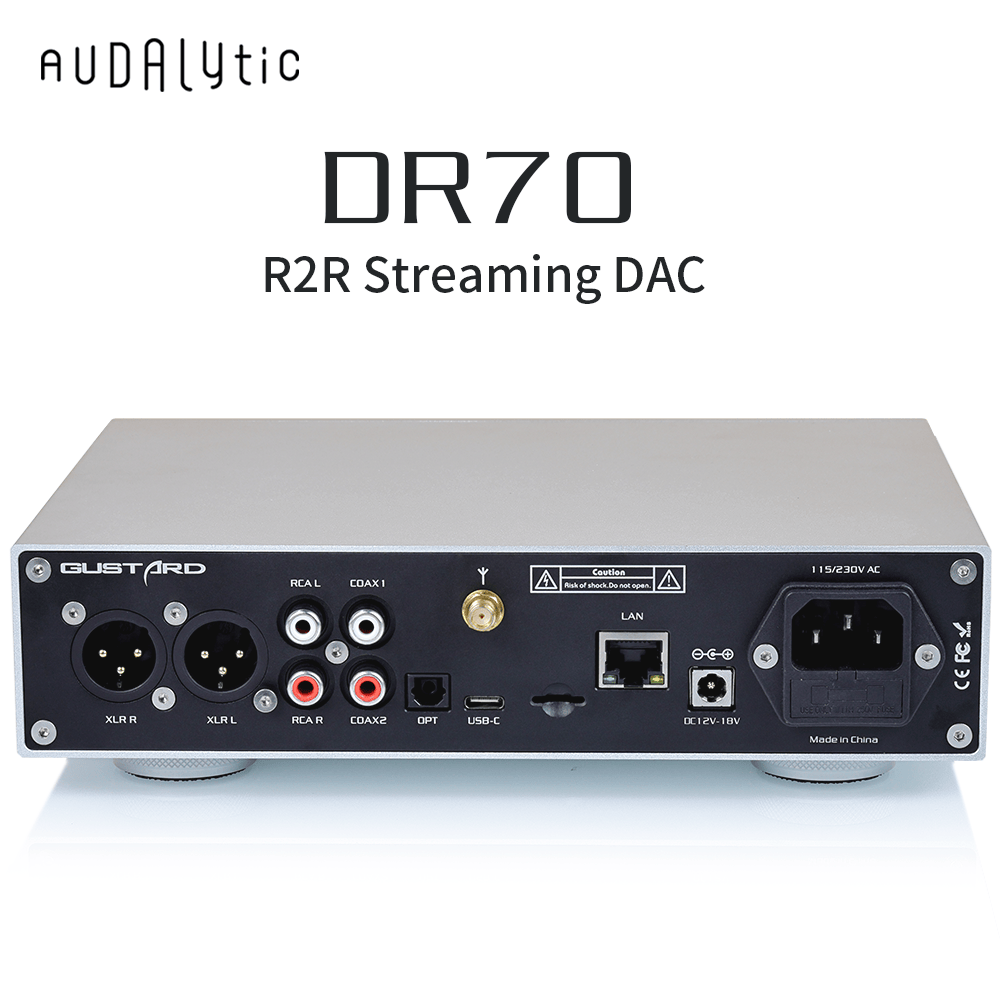 Apos Audio Audalytic DAC (Digital-to-Analog Converter) Adualytic DR70 R2R Streaming DAC
