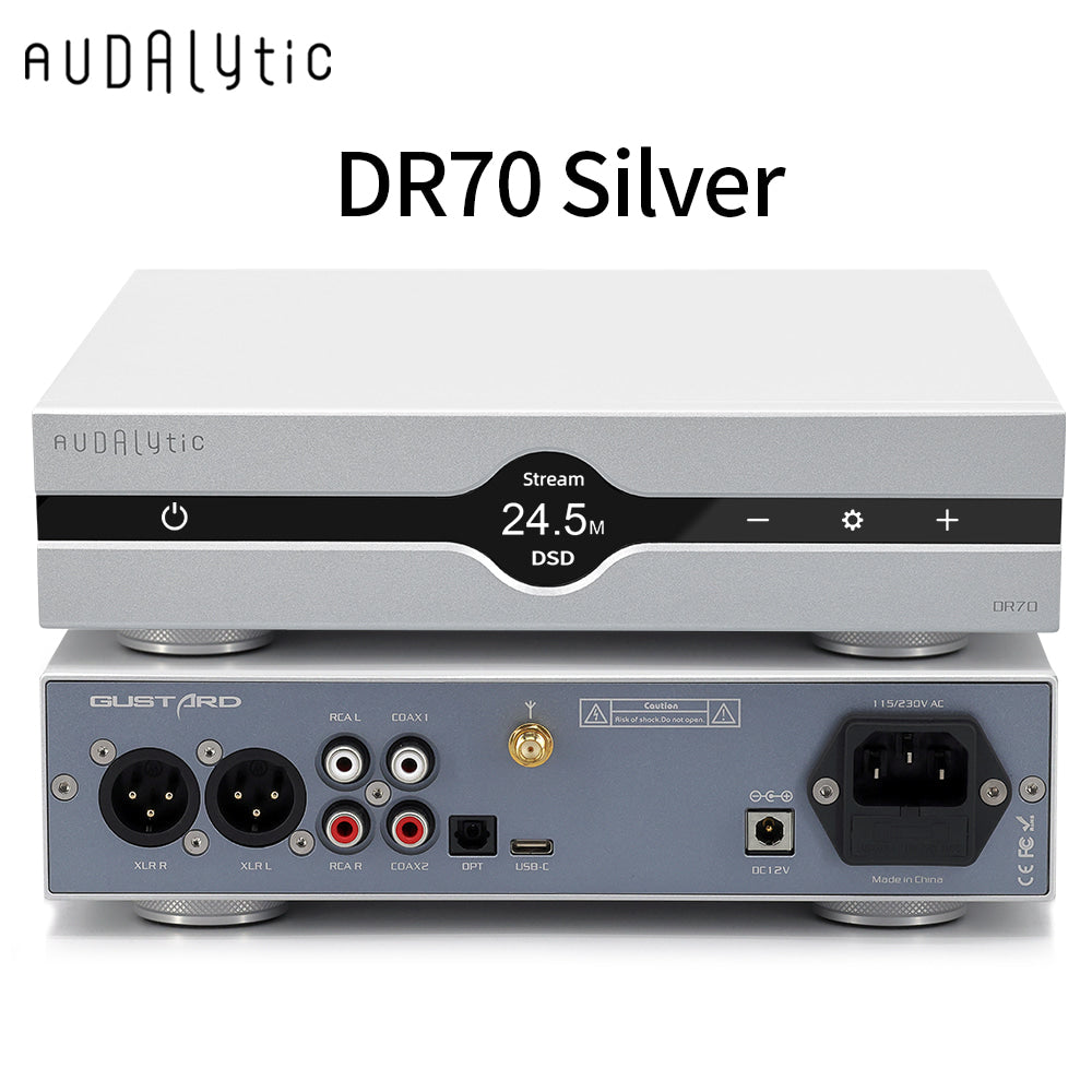Apos Audio Audalytic DAC (Digital-to-Analog Converter) Audalytic DAC-DR70/DR70N R2R Streaming DAC