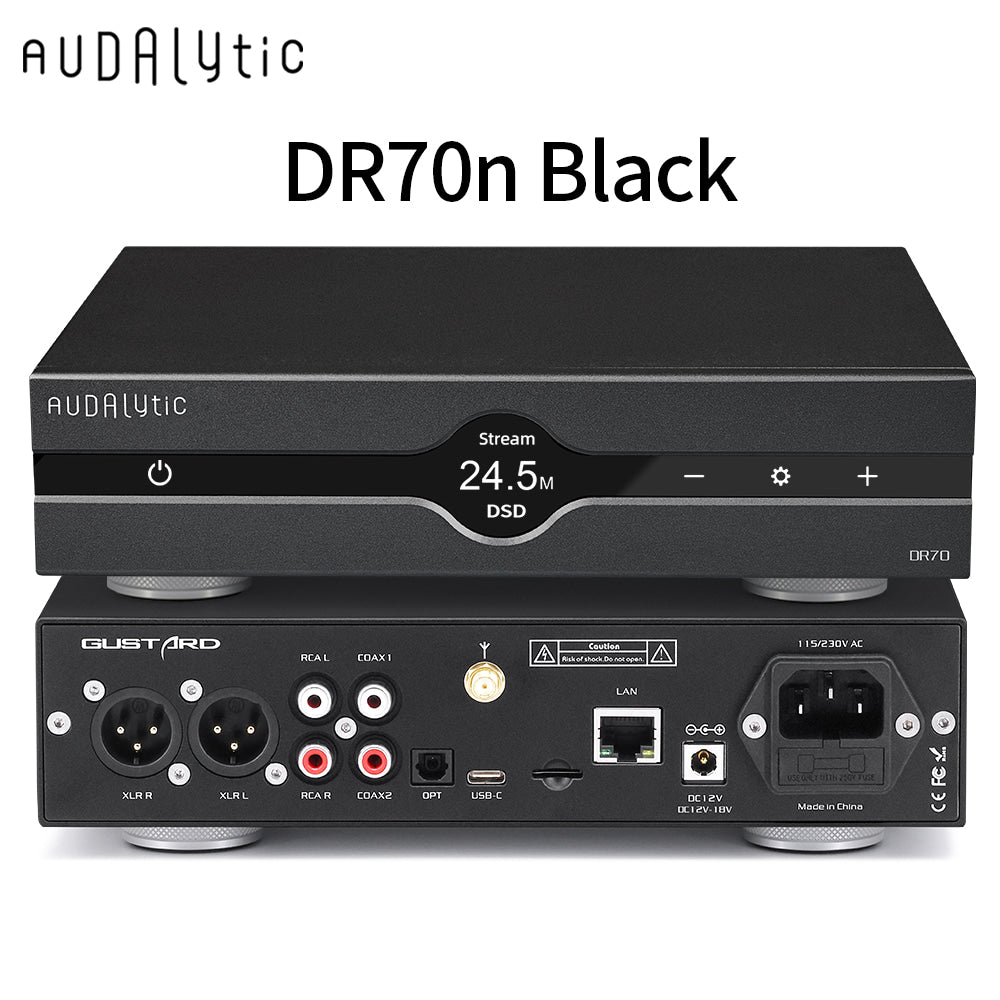 Apos Audio Audalytic DAC (Digital-to-Analog Converter) Audalytic DAC-DR70/DR70N R2R Streaming DAC