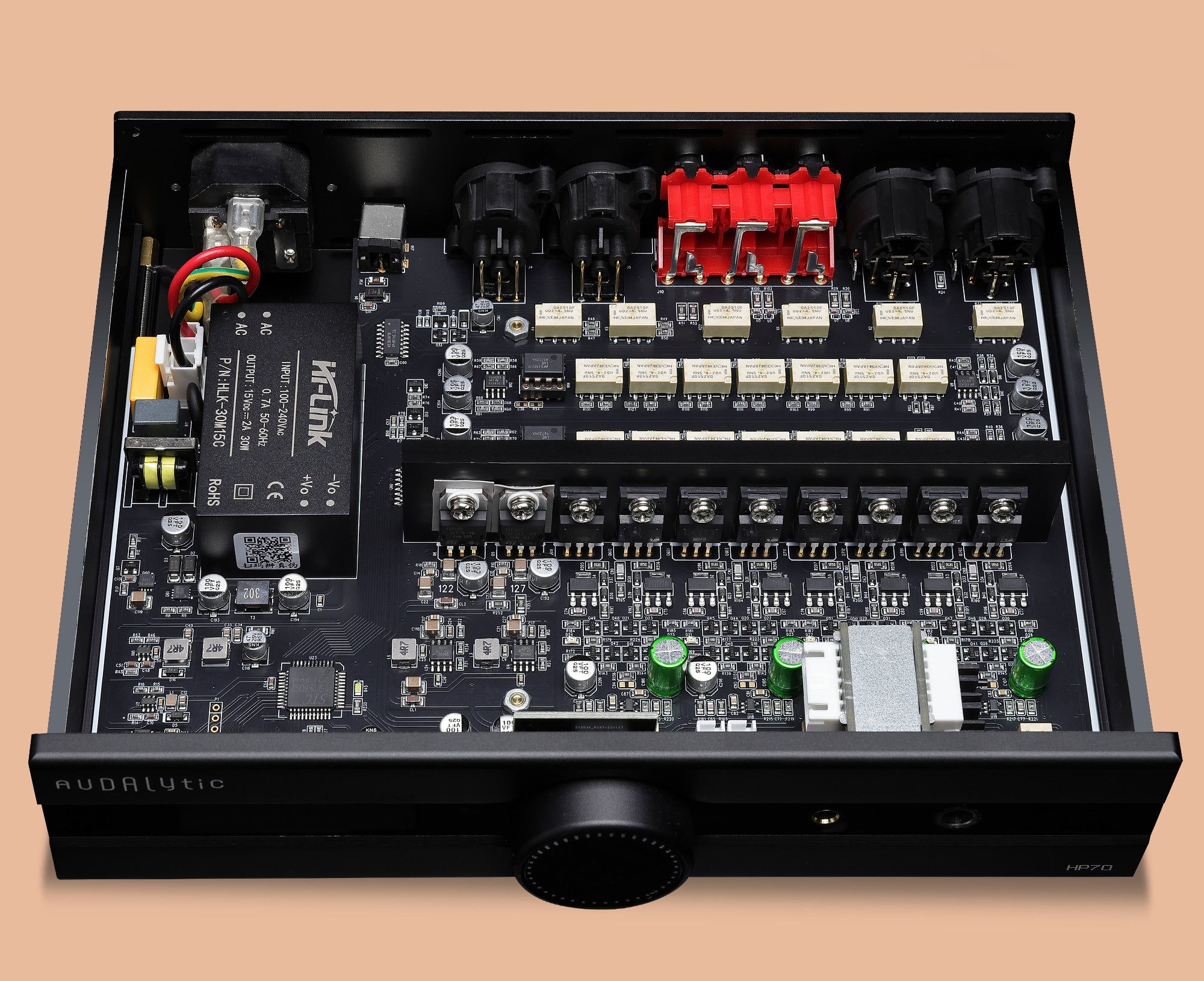 Apos Audio Audalytic Headphone Amp Adualytic HP70 Fully-Balanced Discrete Headphone Amplifier