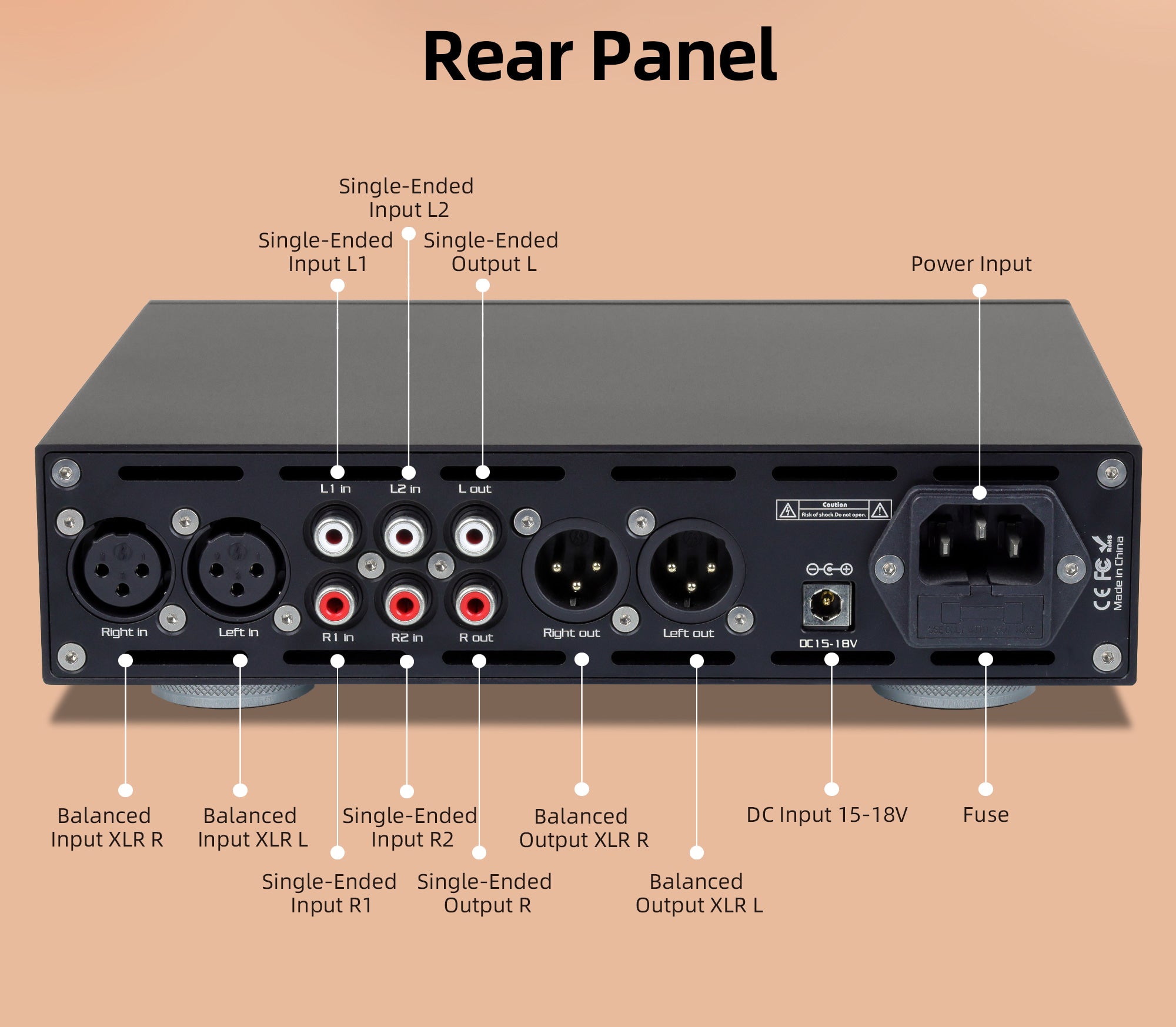 Apos Audio Audalytic Headphone Amp Adualytic HP70 Fully-Balanced Discrete Headphone Amplifier