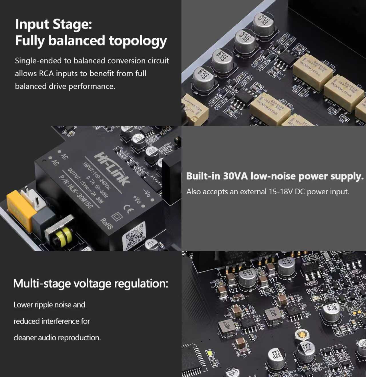 Apos Audio Audalytic Headphone Amp Adualytic HP70 Fully-Balanced Discrete Headphone Amplifier