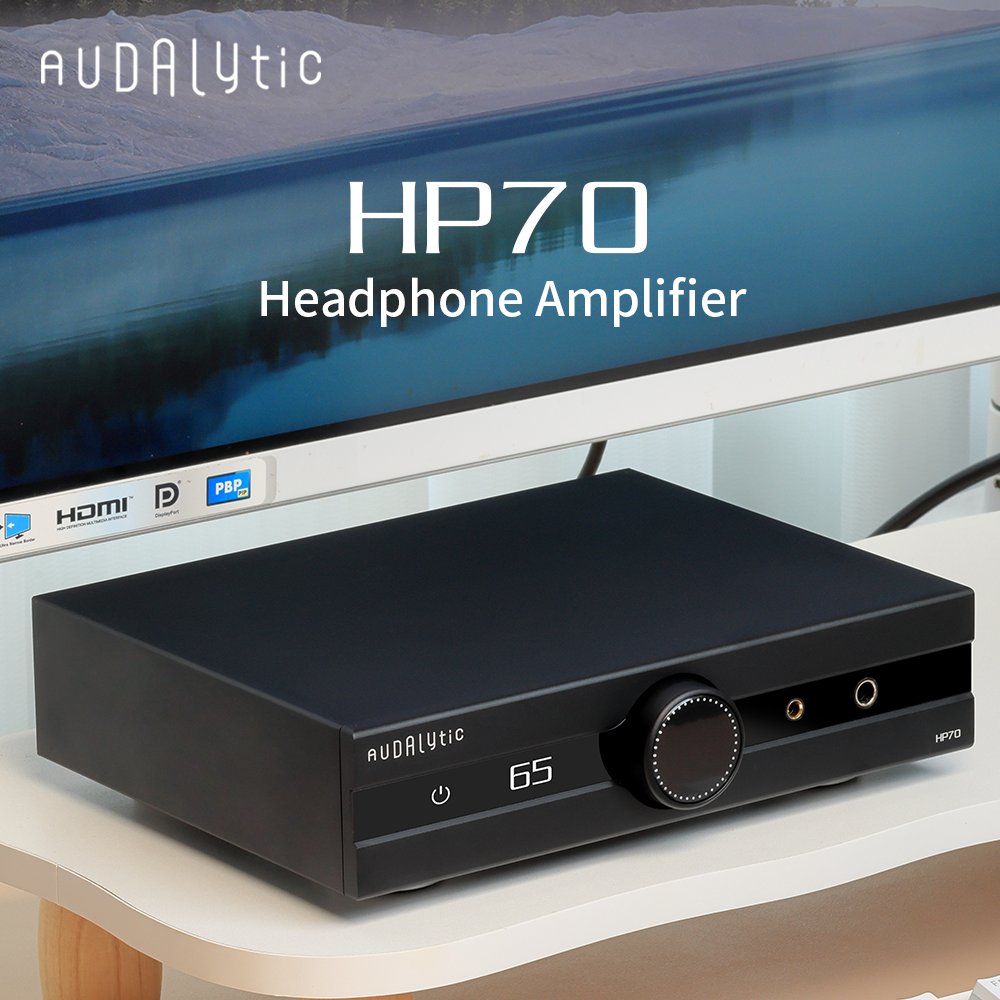 Apos Audio Audalytic Headphone Amp Adualytic HP70 Fully-Balanced Discrete Headphone Amplifier