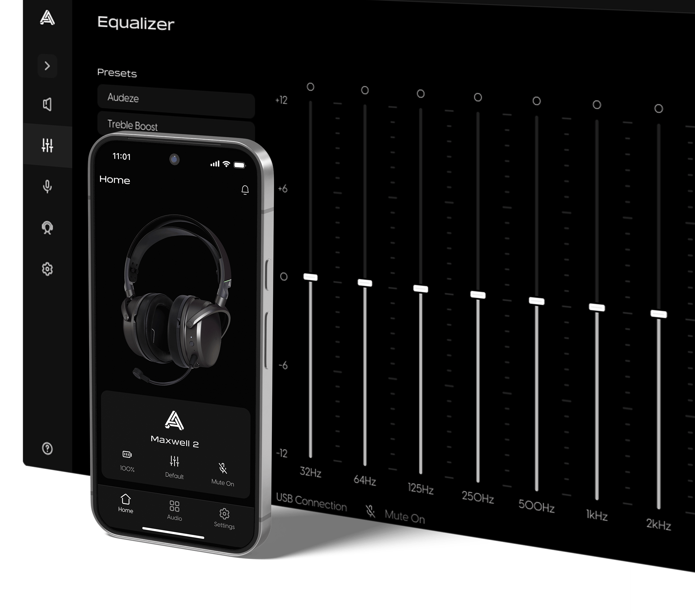 Apos Audio Audeze Headphone Audeze Maxwell 2 Wireless Gaming Headset