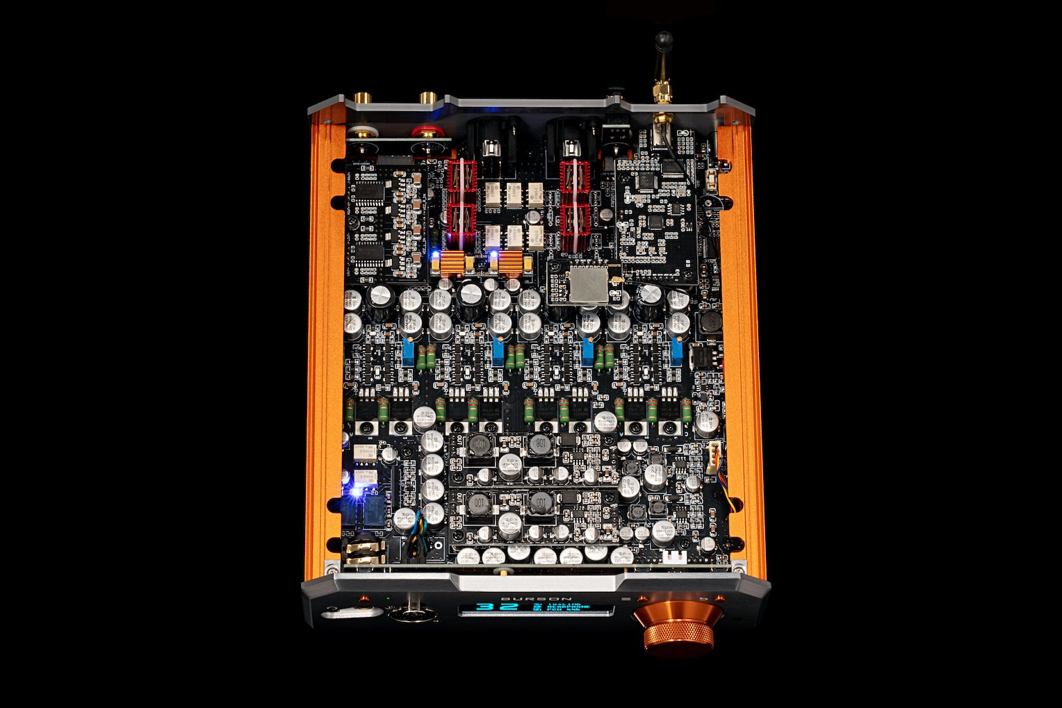 Apos Audio Burson Headphone DAC/Amp Burson CONDUCTOR STELLAR 8W XLR Class-A Head Amp / Pre Amp / DAC