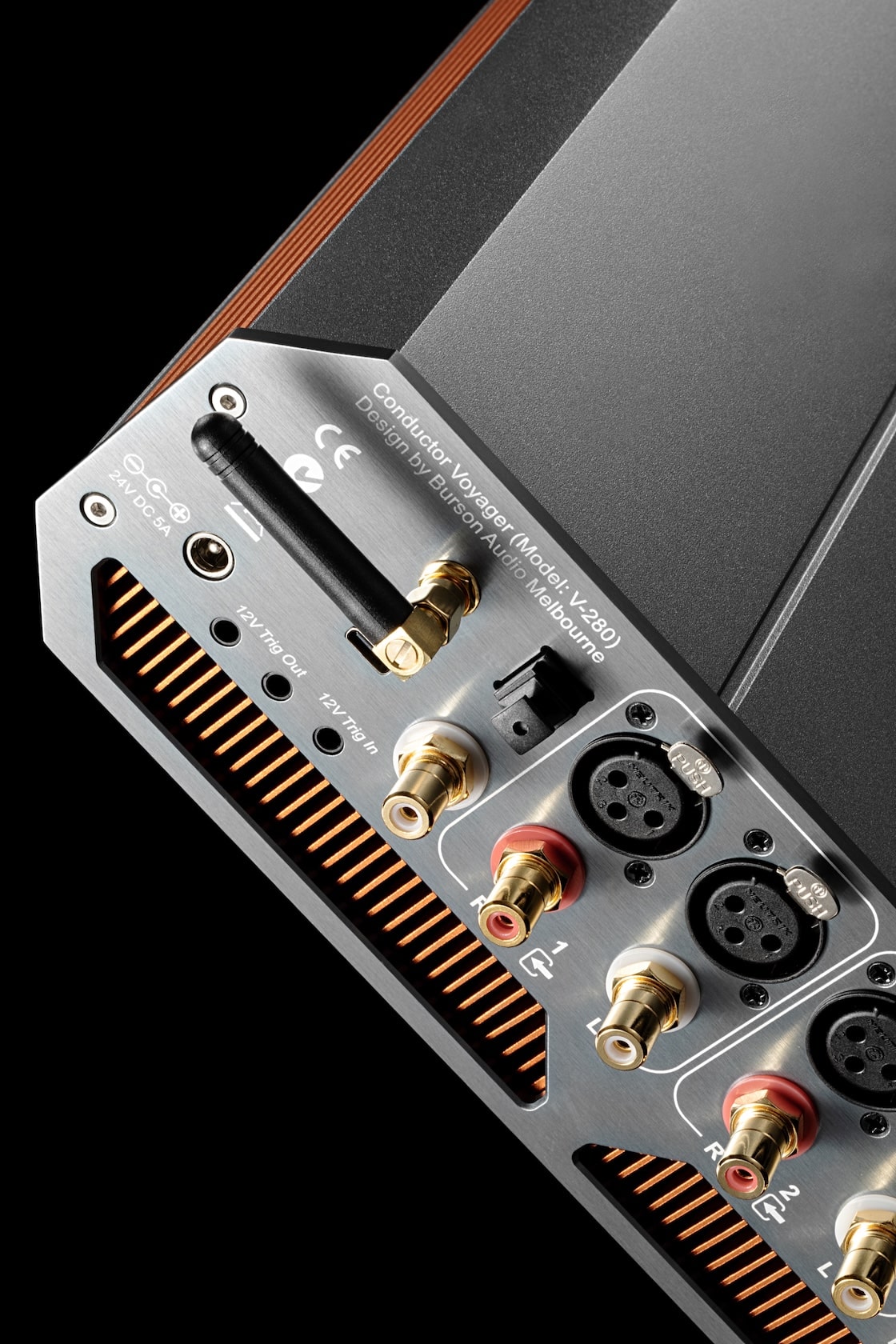 Apos Audio Burson Headphone DAC/Amp Burson CONDUCTOR VOYAGER 10W XLR Class-A Head Amp / Pre Amp / DAC