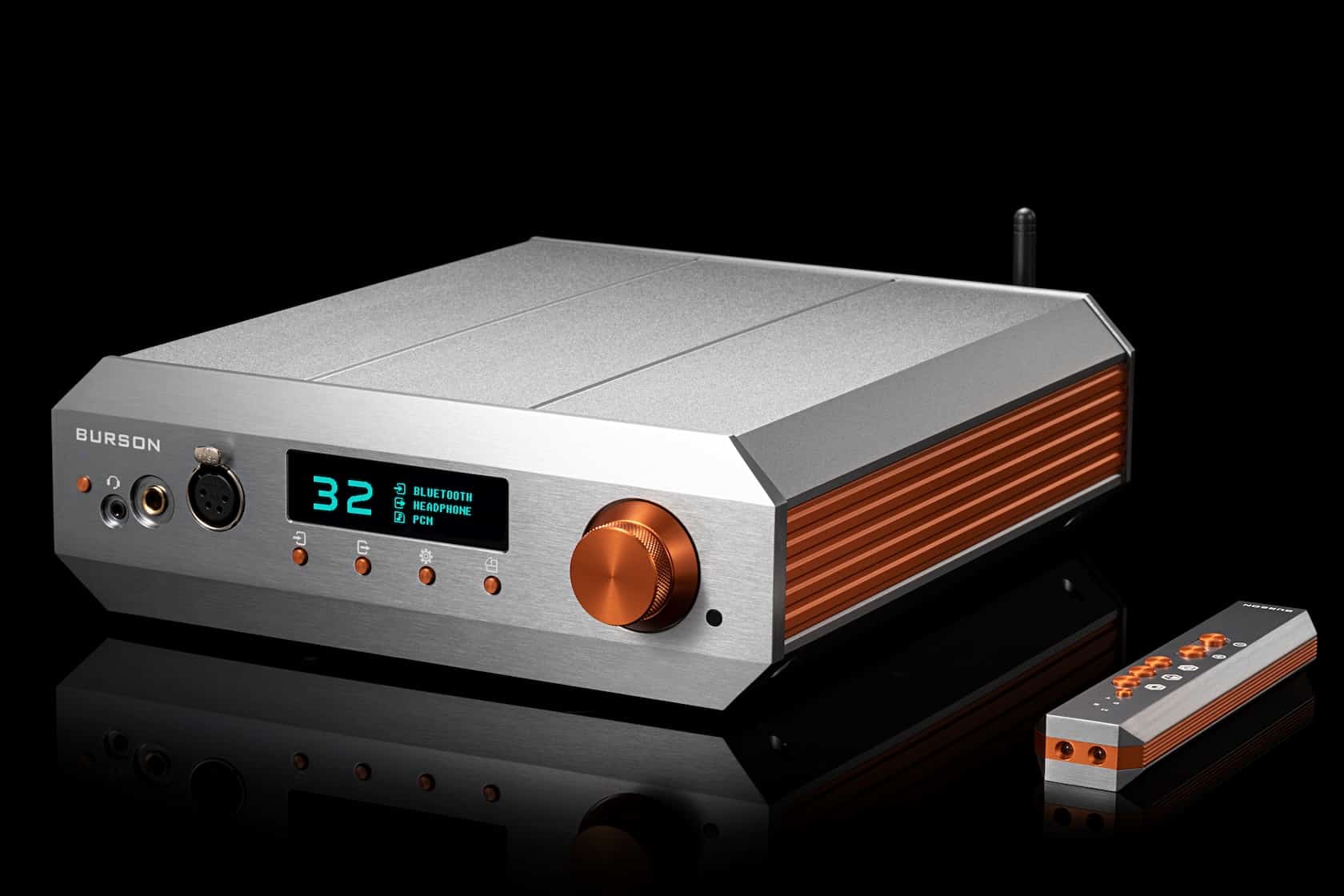 Apos Audio Burson Headphone DAC/Amp Burson CONDUCTOR VOYAGER 10W XLR Class-A Head Amp / Pre Amp / DAC