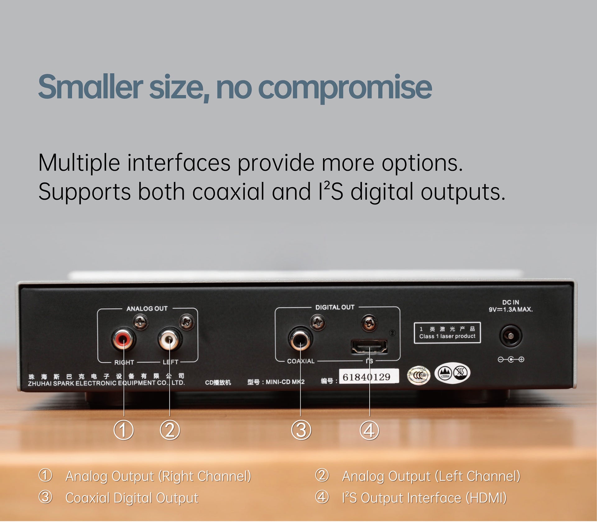 Apos Audio Cayin CD Players & Recorders Cayin Mini-CD MK2