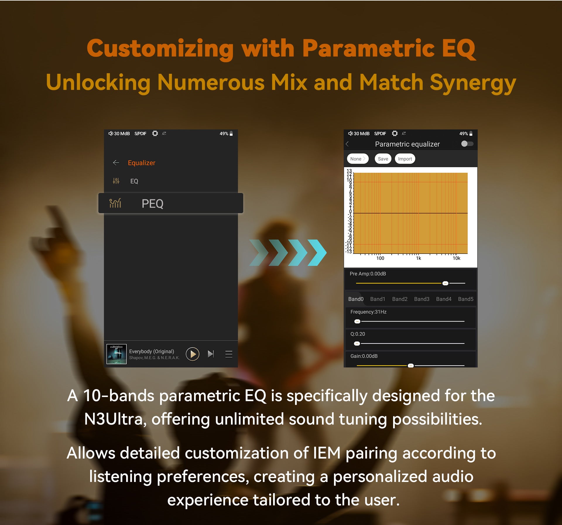 Apos Audio Cayin DAP (Digital Audio Player) Cayin N3Ultra Triple Timbre Digital Audio Player
