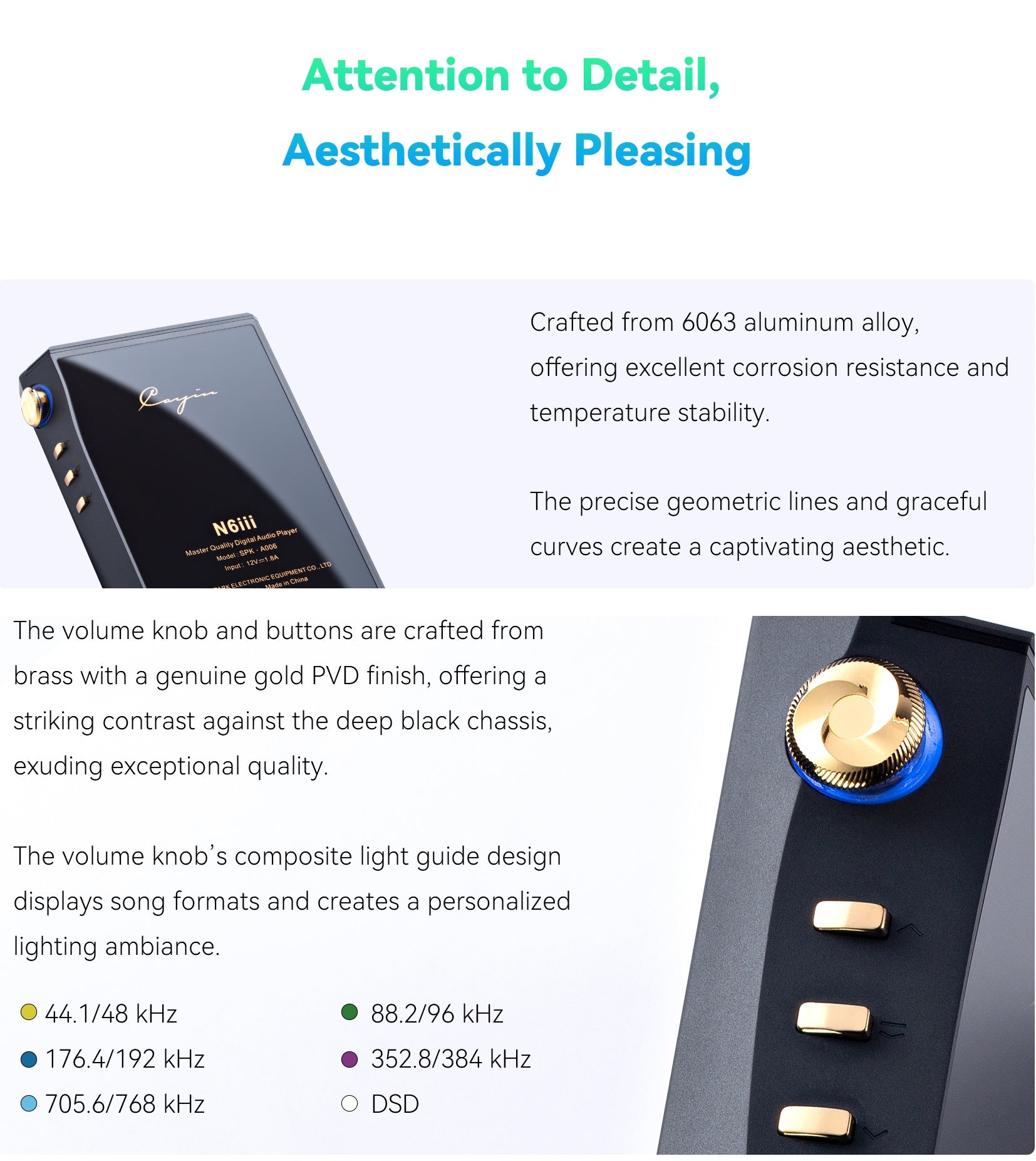 Apos Audio Cayin DAP (Digital Audio Player) Cayin N6iii Digital Audio Player