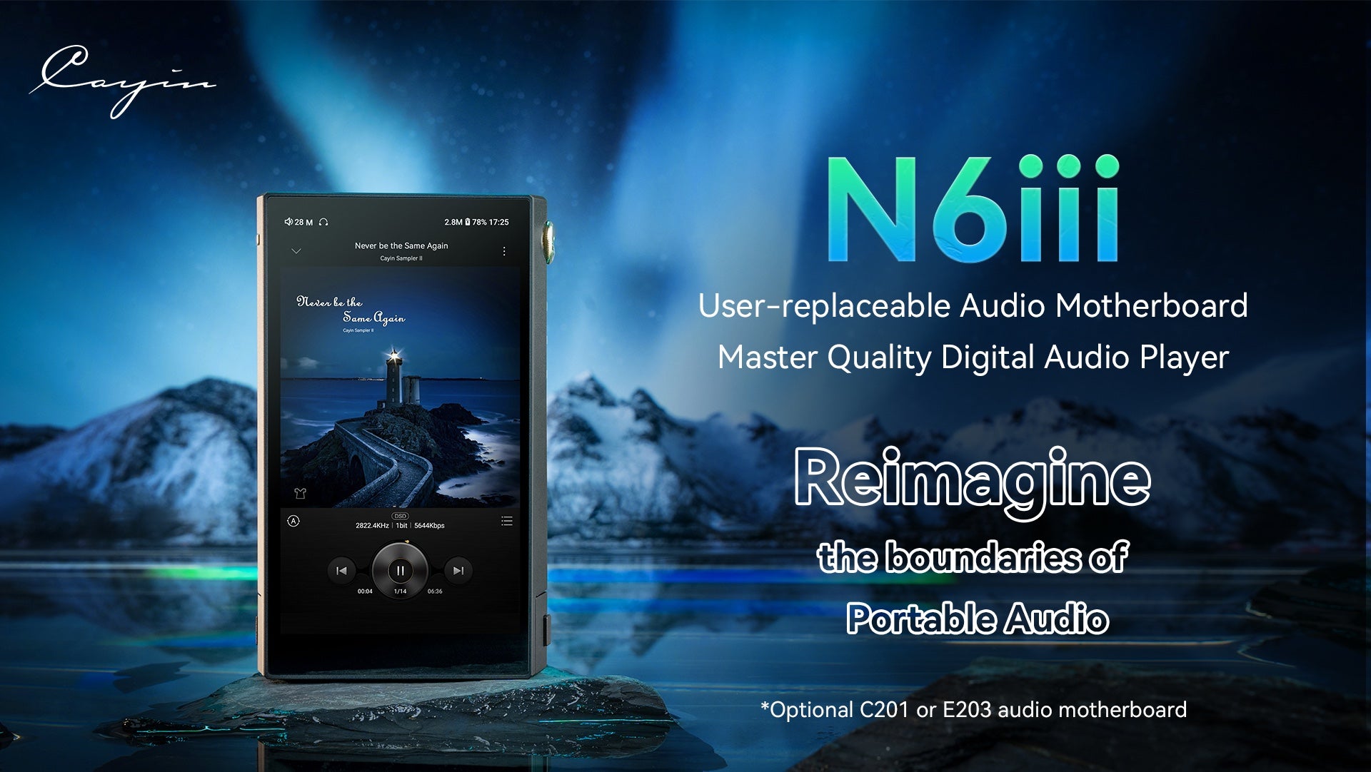 Apos Audio Cayin DAP (Digital Audio Player) Cayin N6iii Digital Audio Player