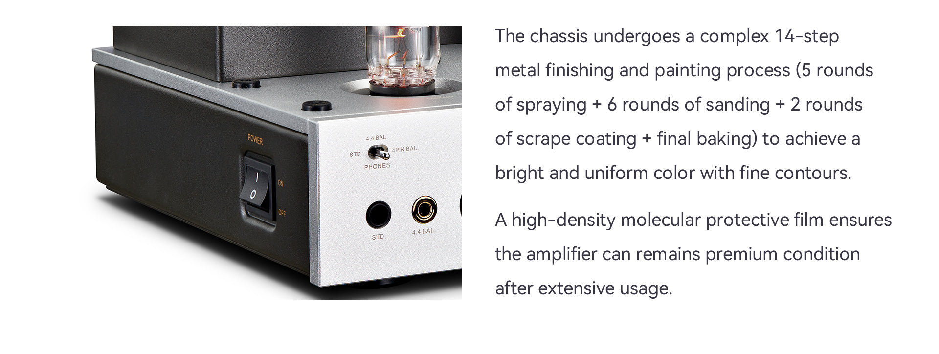 Apos Audio Cayin Headphone Amp (Tube) Cayin HA-2A Desktop Tube Headphone Amplifier