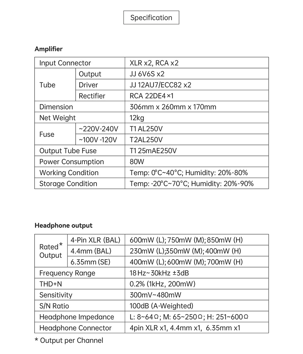 Apos Audio Cayin Headphone Amp (Tube) Cayin HA-3A Desktop Tube Headphone Amplifier