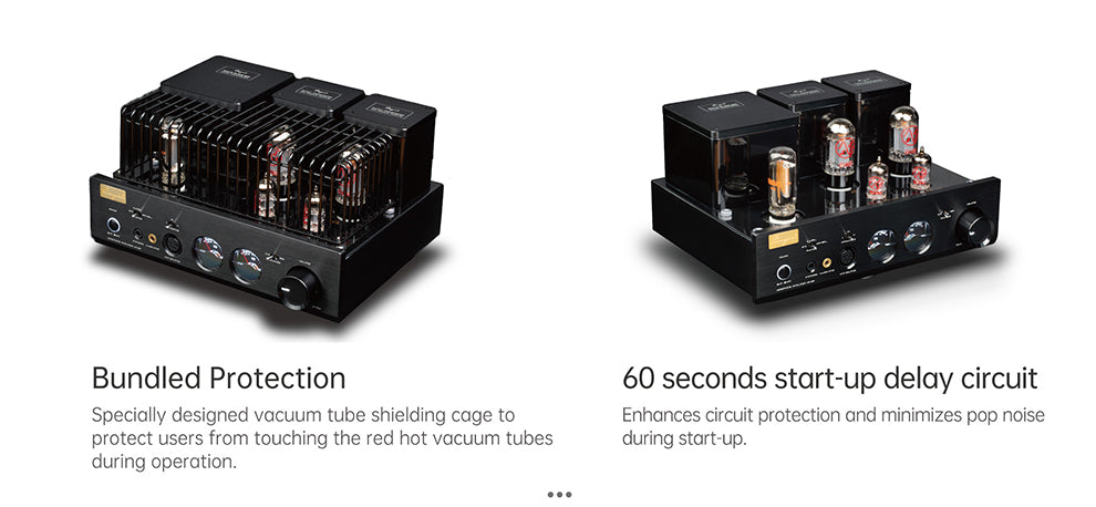 Apos Audio Cayin Headphone Amp (Tube) Cayin HA-3A Desktop Tube Headphone Amplifier