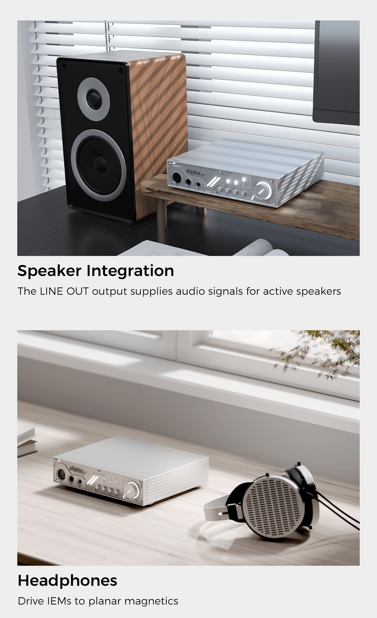 Apos Audio D&A Headphone DAC/Amp D&A Alpha Pro Hi-Res DAC & Headphone Amp